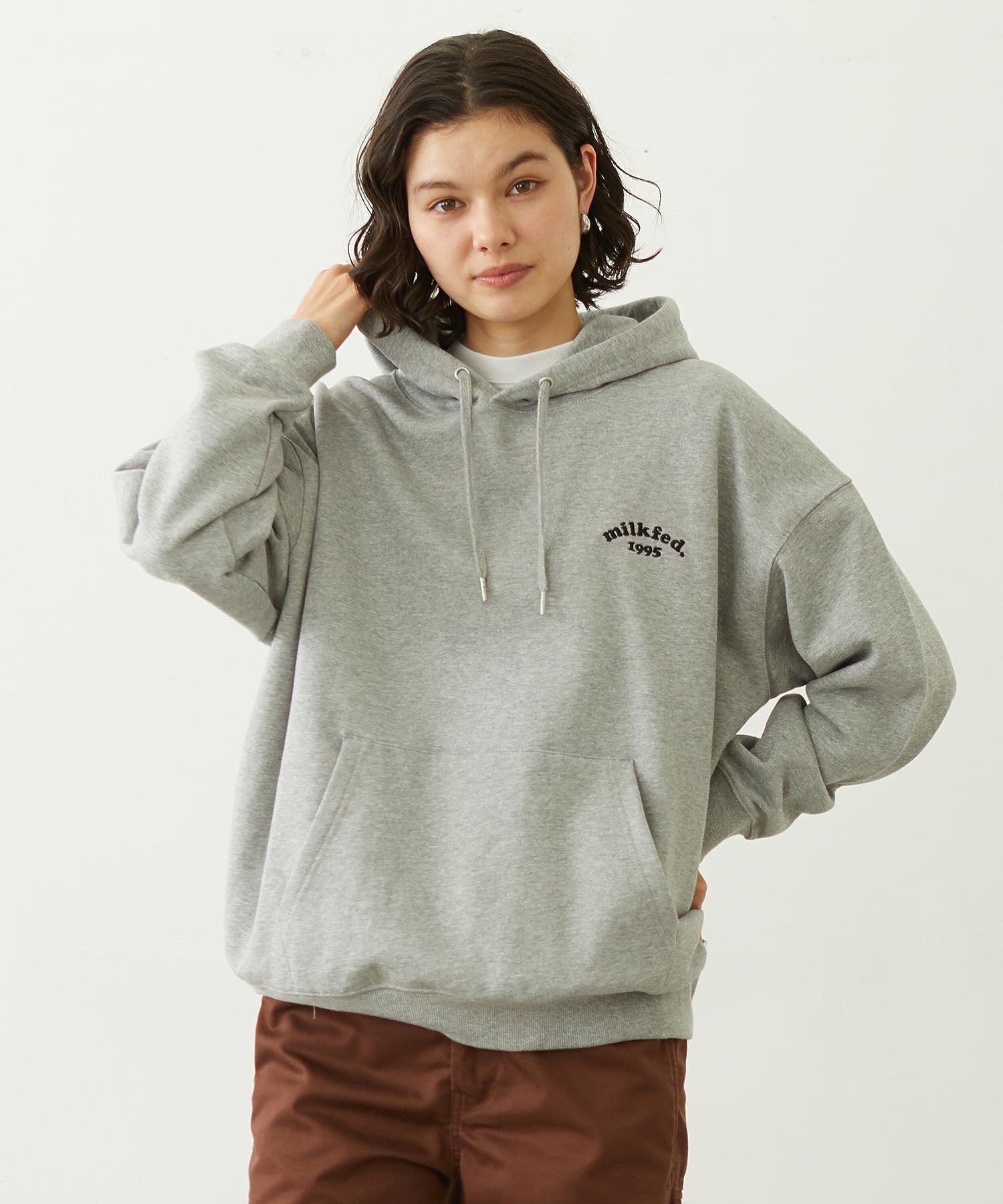 COOPER ARCH LOGO SWEAT HOODIE