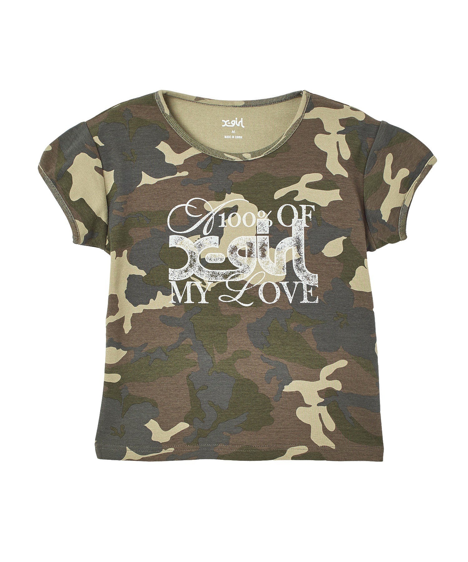 GRUNGE FONT MIX LOGO S/S BABY TEE
