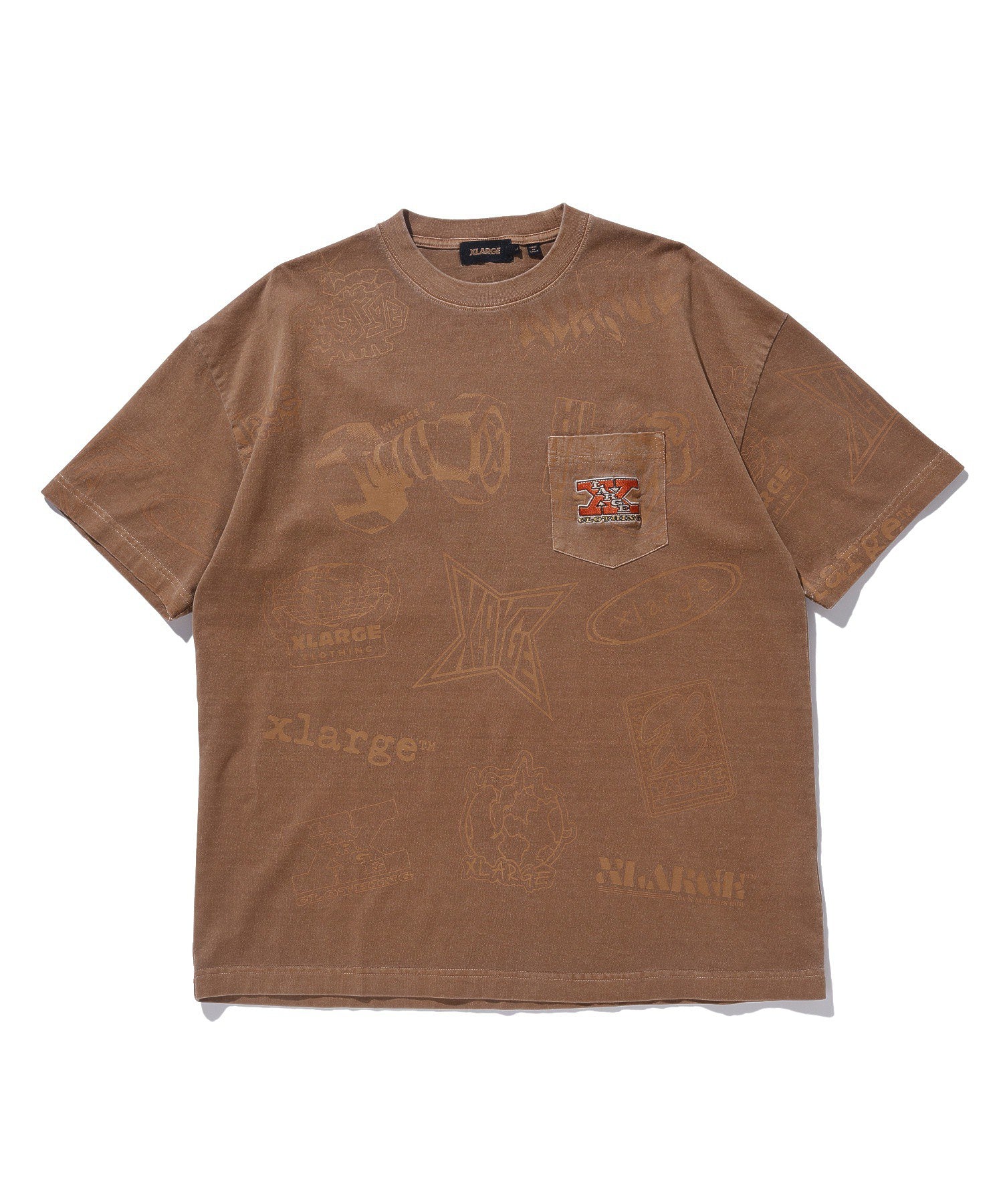 ALLOVER PRINTED S/S POCKET TEE