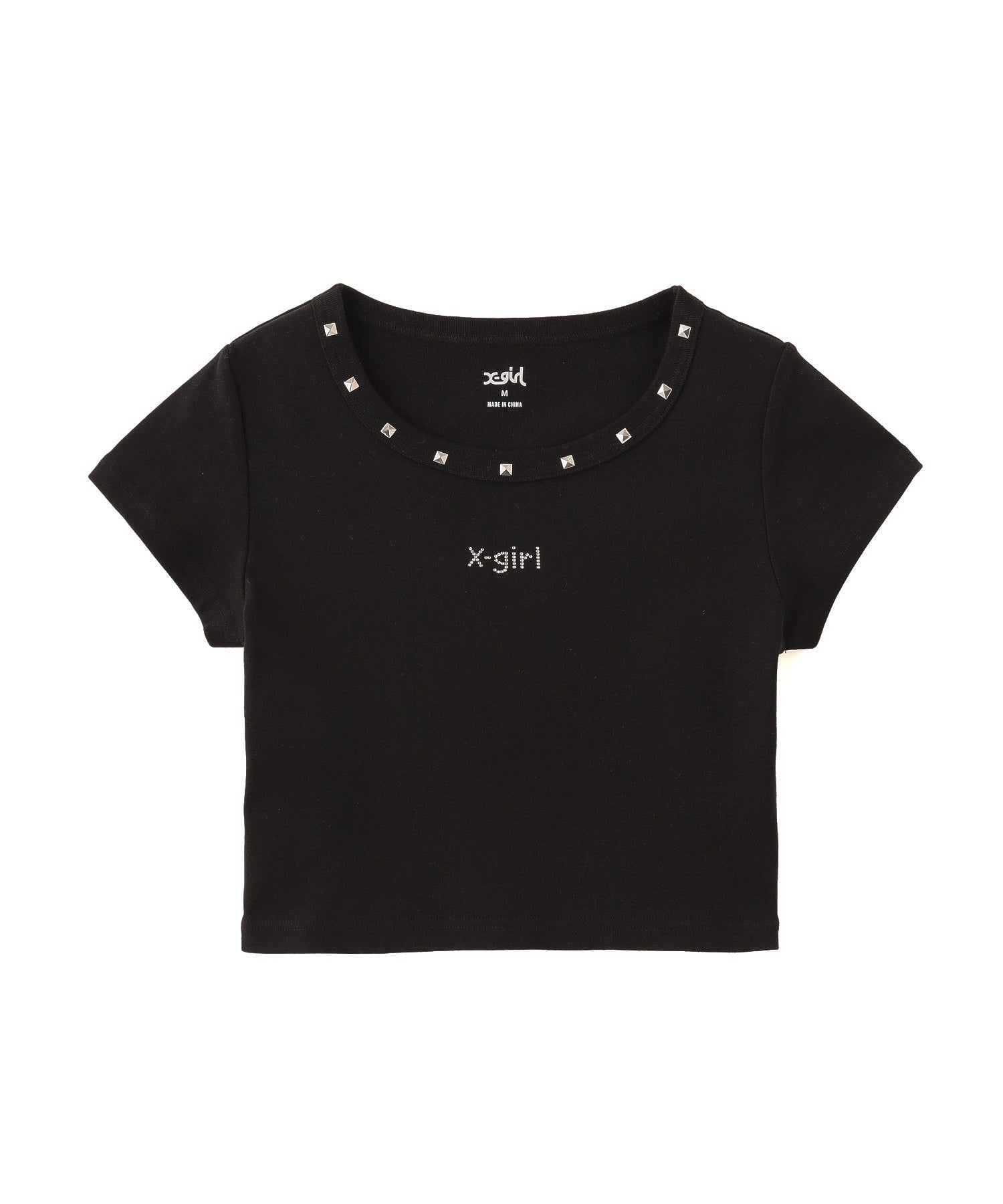 RHINESTONE TINY LOGO BABY TOP