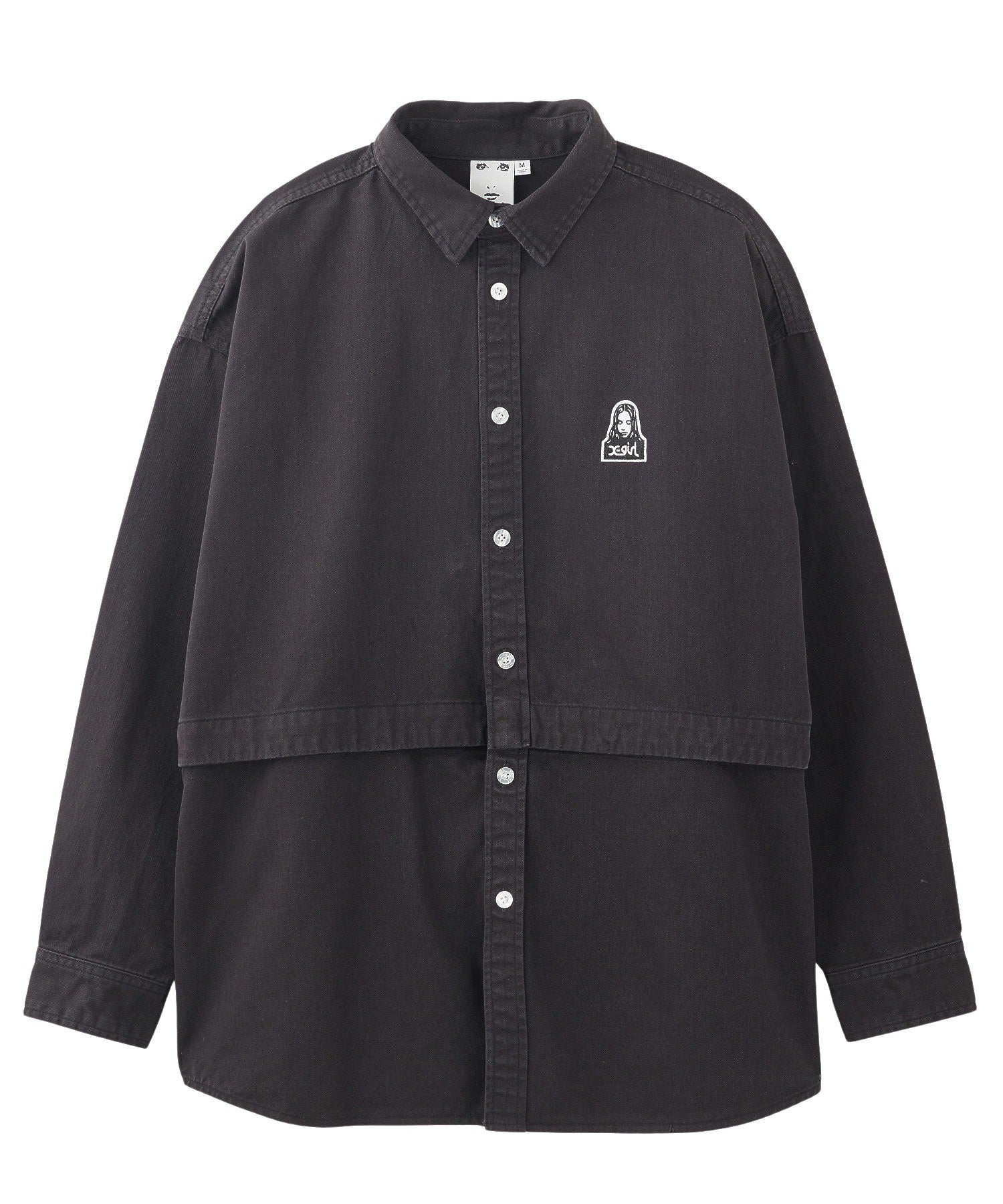 FACE L/S 2WAY SHIRT