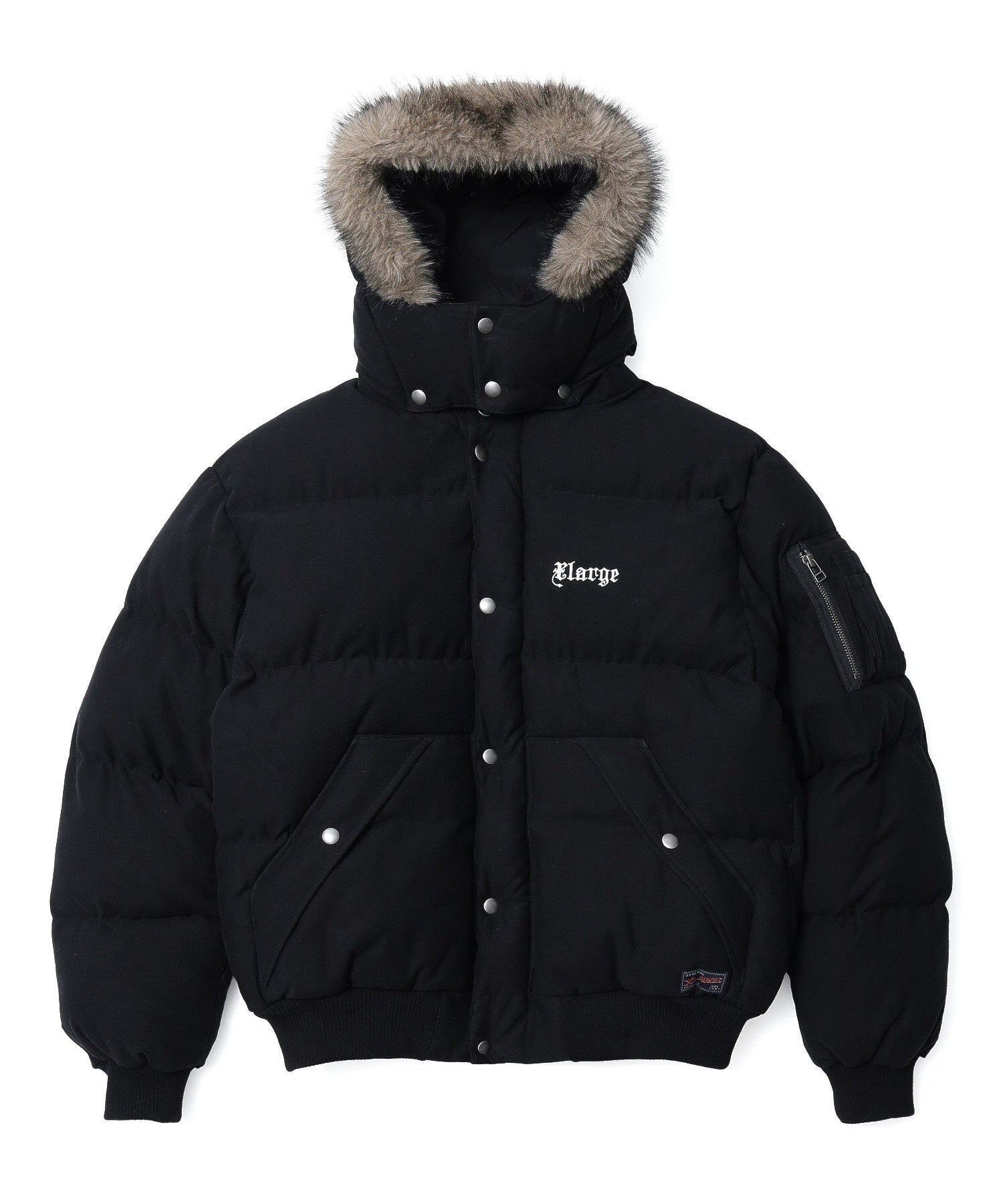 HOODED PUFFER JACKET