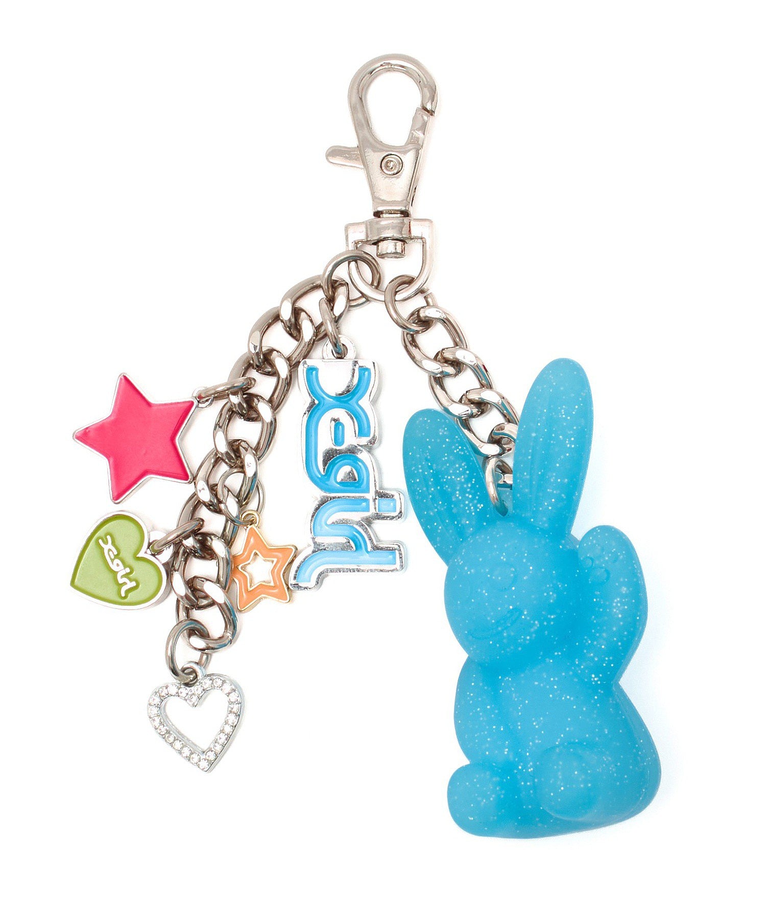GUMMY BUNNY COLORFUL KEY CHARM