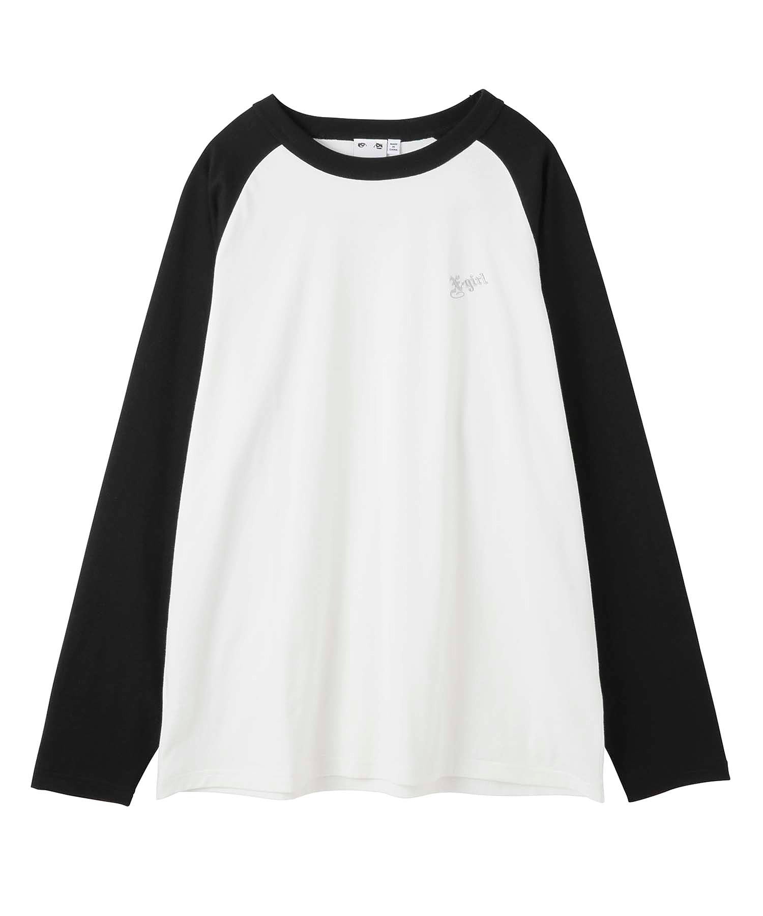 RAGLAN L/S TEE X-girl