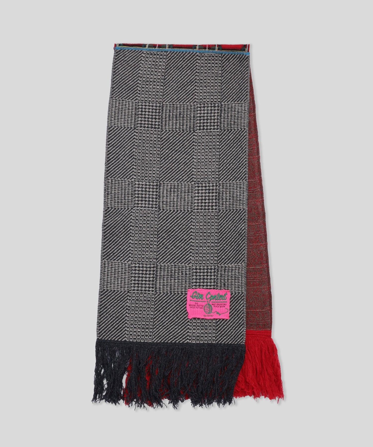 gimcontext/ジム コンテキスト/Check&Check Combination Scarf 26505330