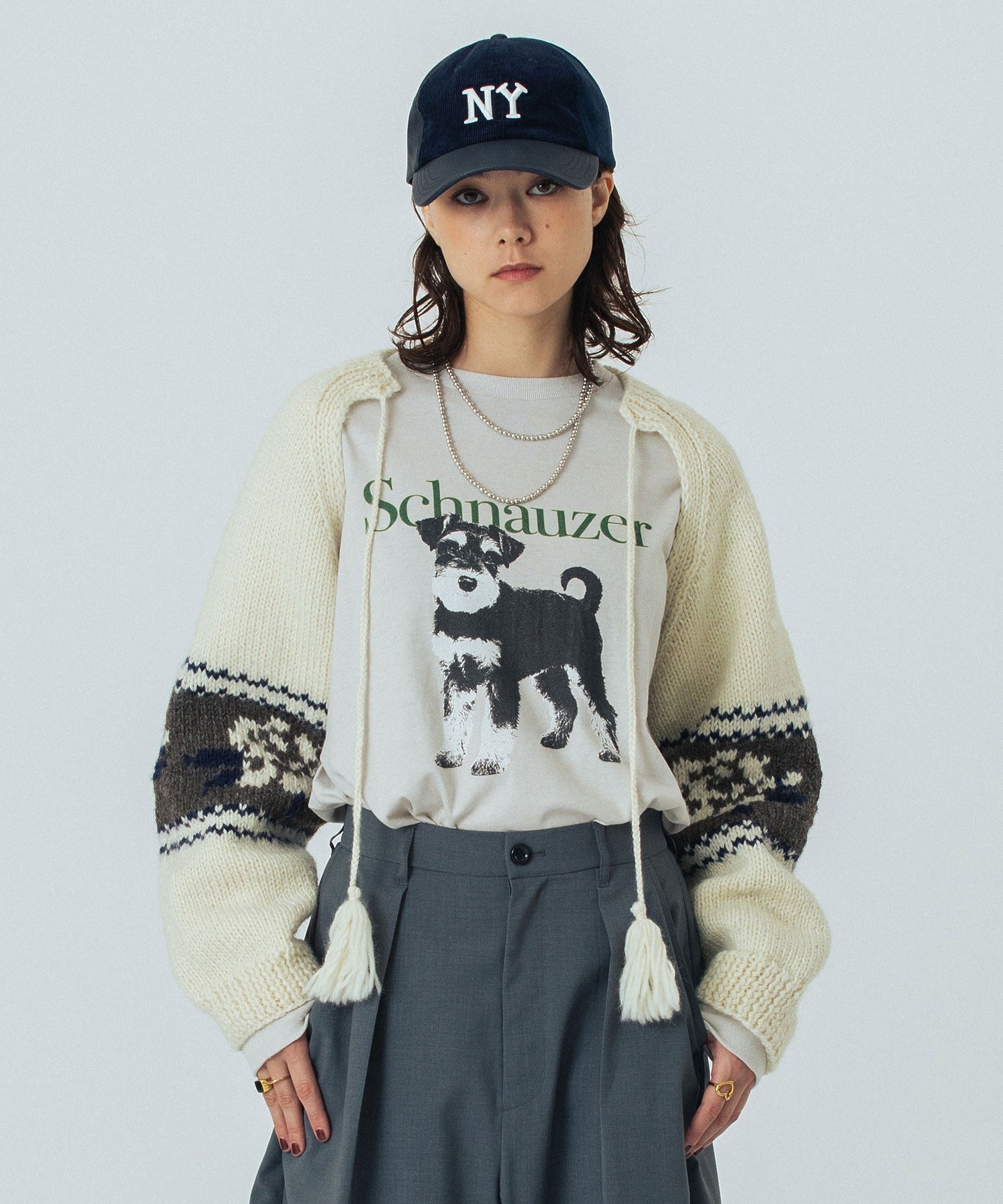 mag.by c/NEPAL KNIT BOLERO