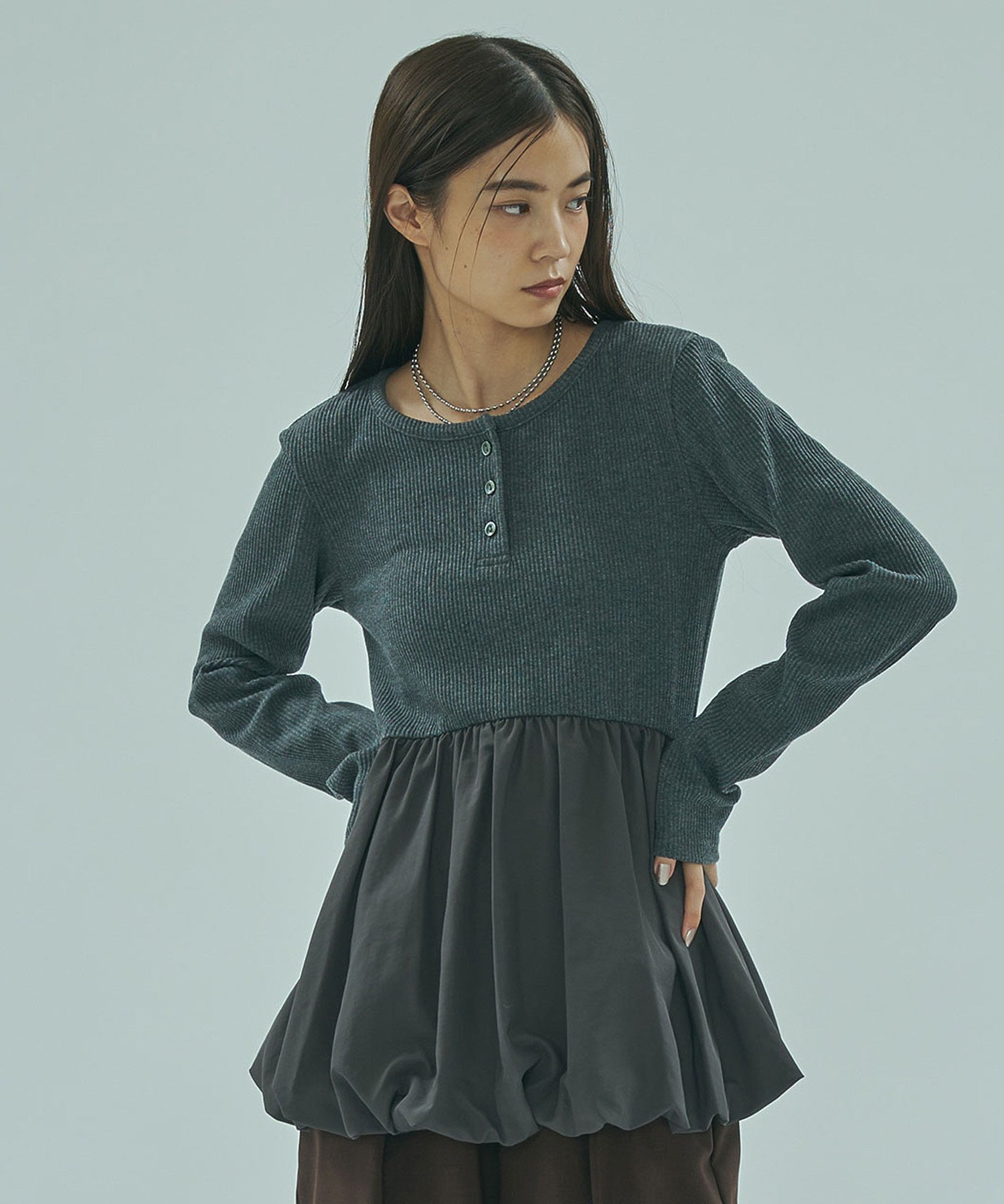 model:160cm 着用サイズ:ONE SIZE