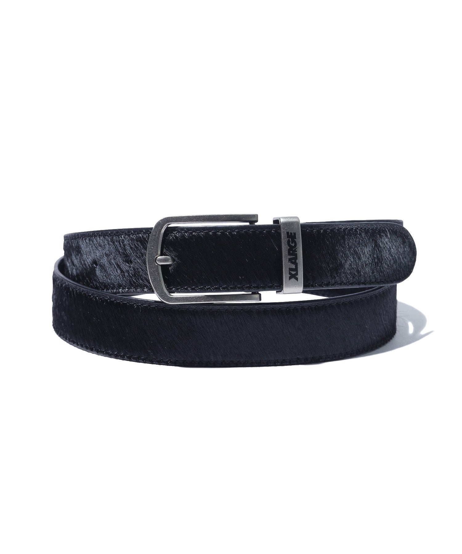COW FUR COATED BELT