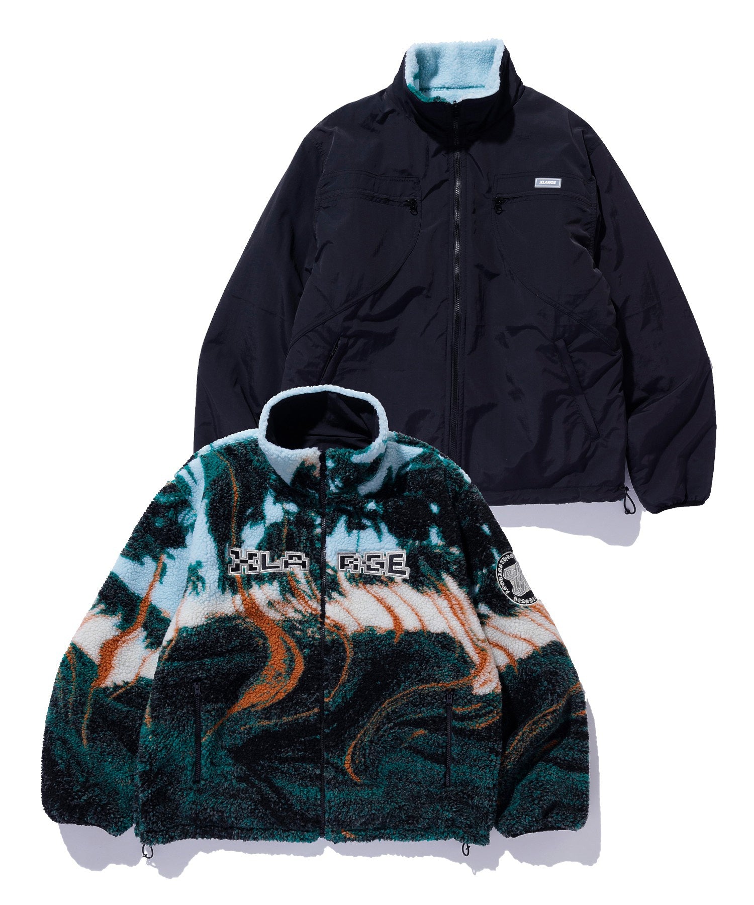 REVERSIBLE NYLON JACKET