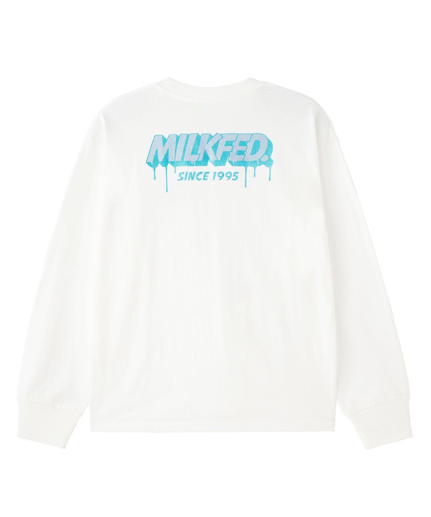 GLITTER MELT LOGO WIDE L/S TEE