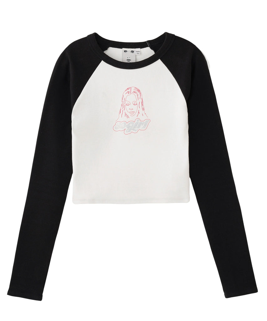 トップス X-girl FACE RAGLAN L/S TEE FACE RAGLAN L/S TEE – calif（カリフ）公式サイト