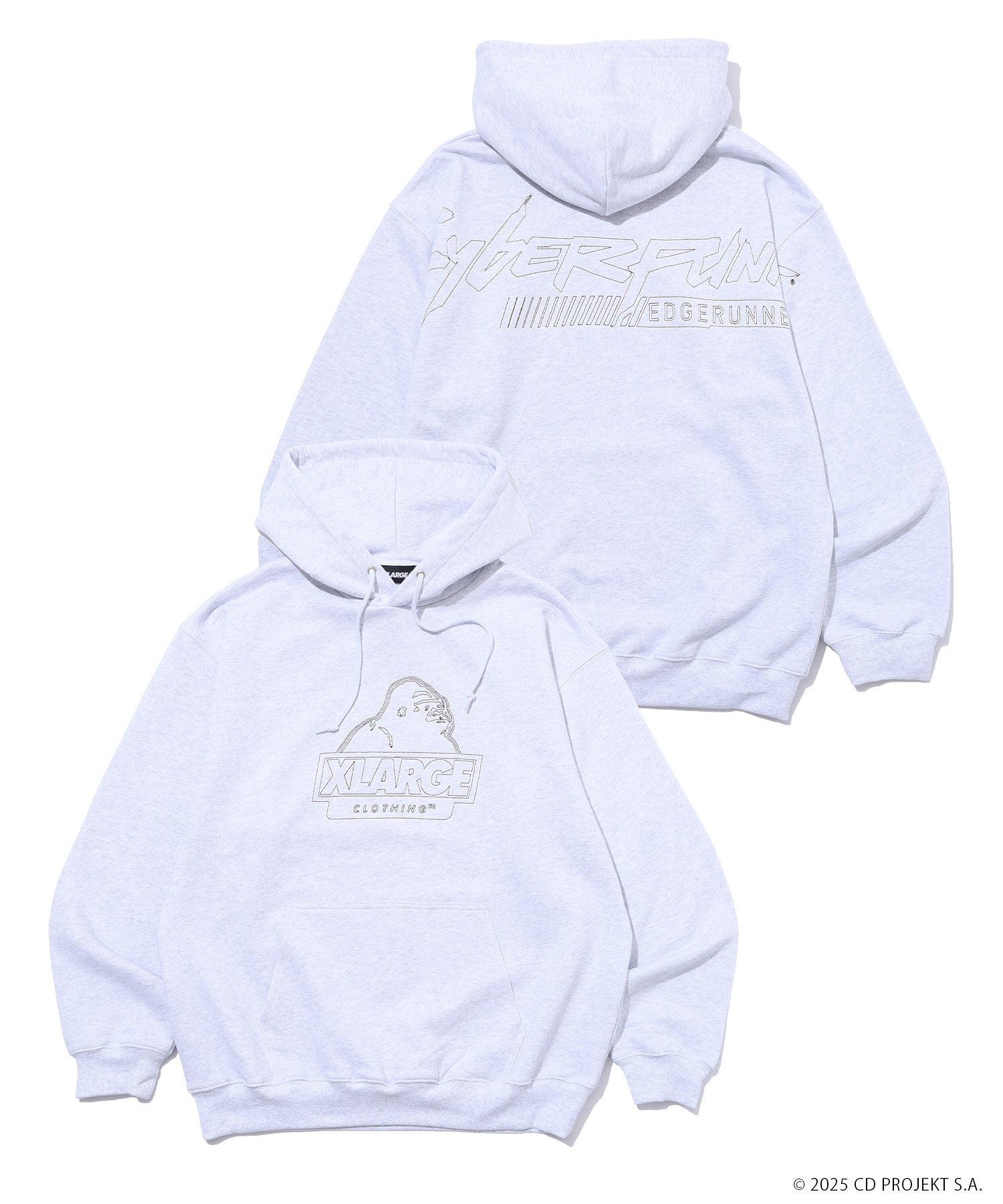 XLARGE×CYBERPUNK: EDGERUNNERS HOODED SWEATSHIRT