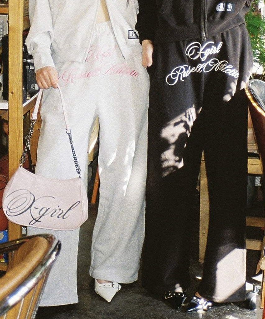 X-girl × Russell SCRIPT LOGO SWEATPANTS – calif（カリフ）公式サイト