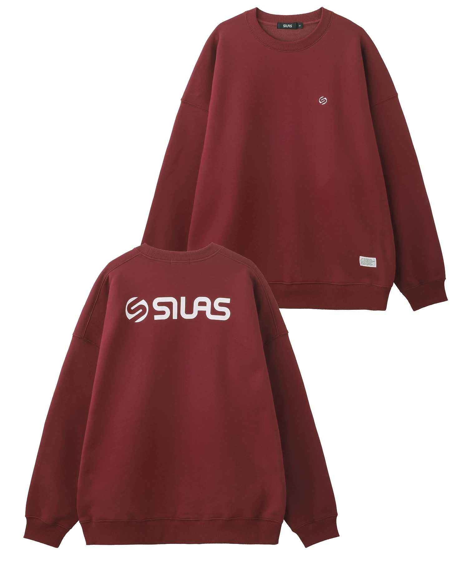 CHEST LOGO BASIC WIDE SWEATSHIRT SILAS