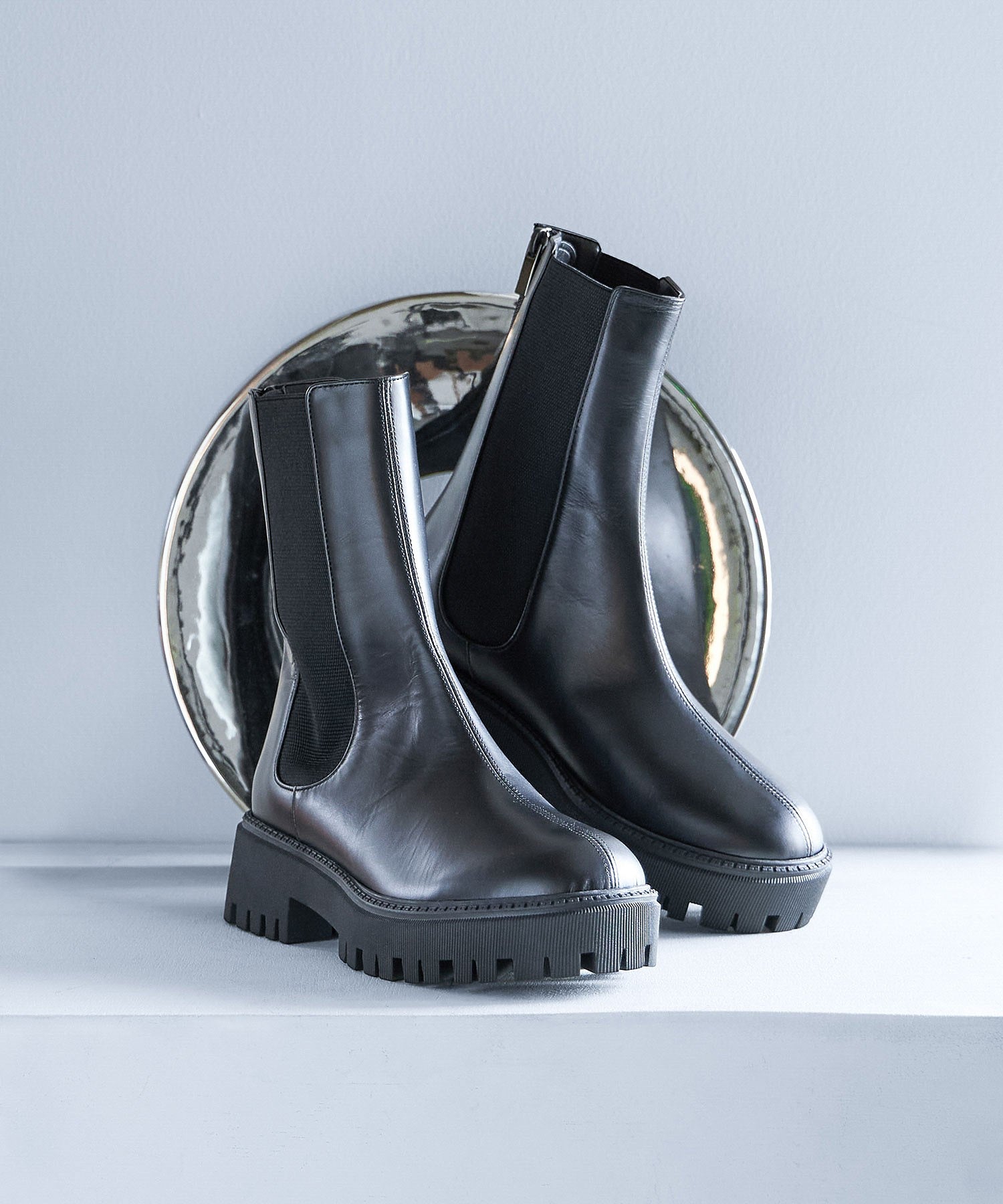 【ROSE BUD別注】LEATHER CHELSEA BOOTS