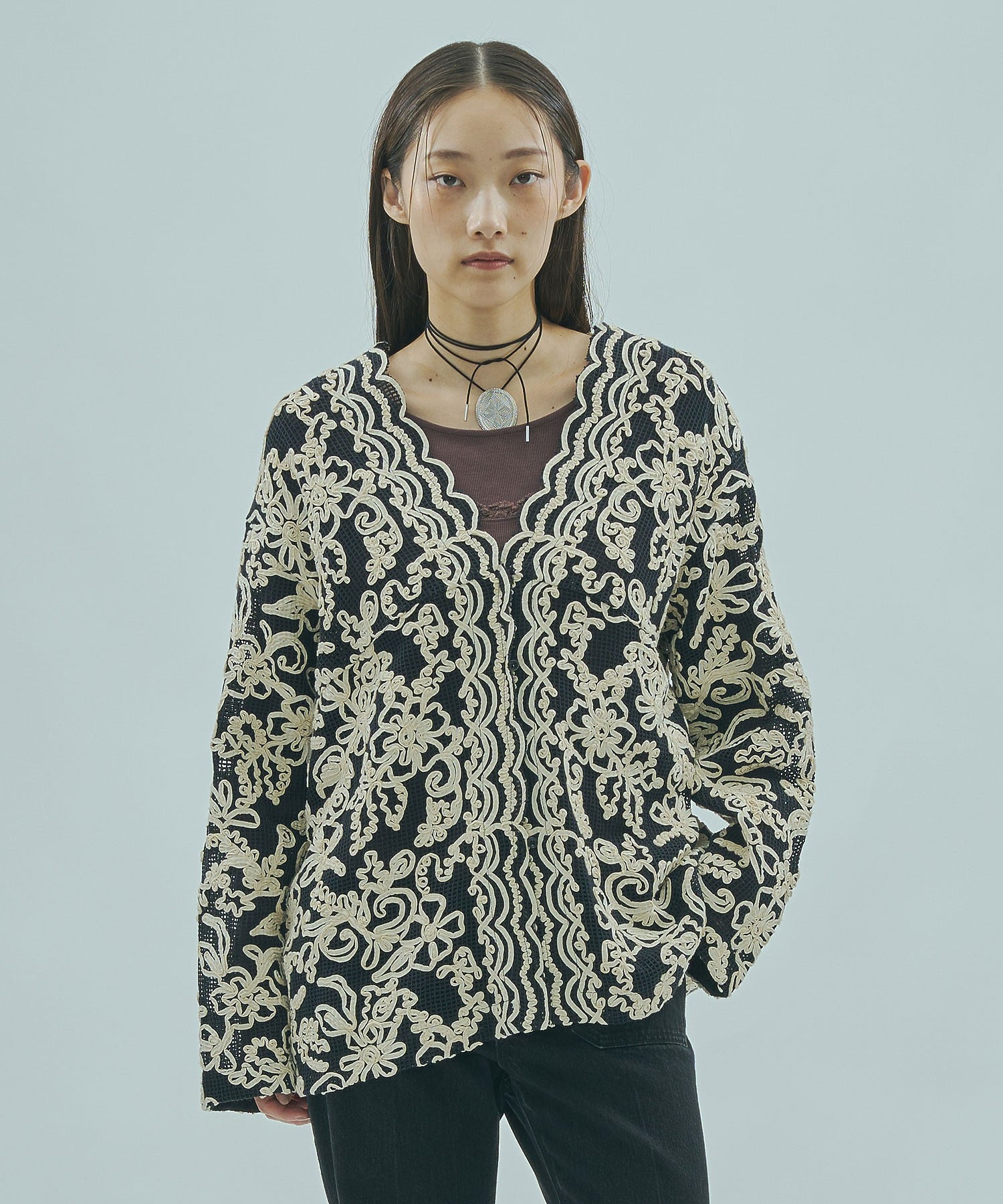 model:163cm 着用サイズ:ONE SIZE