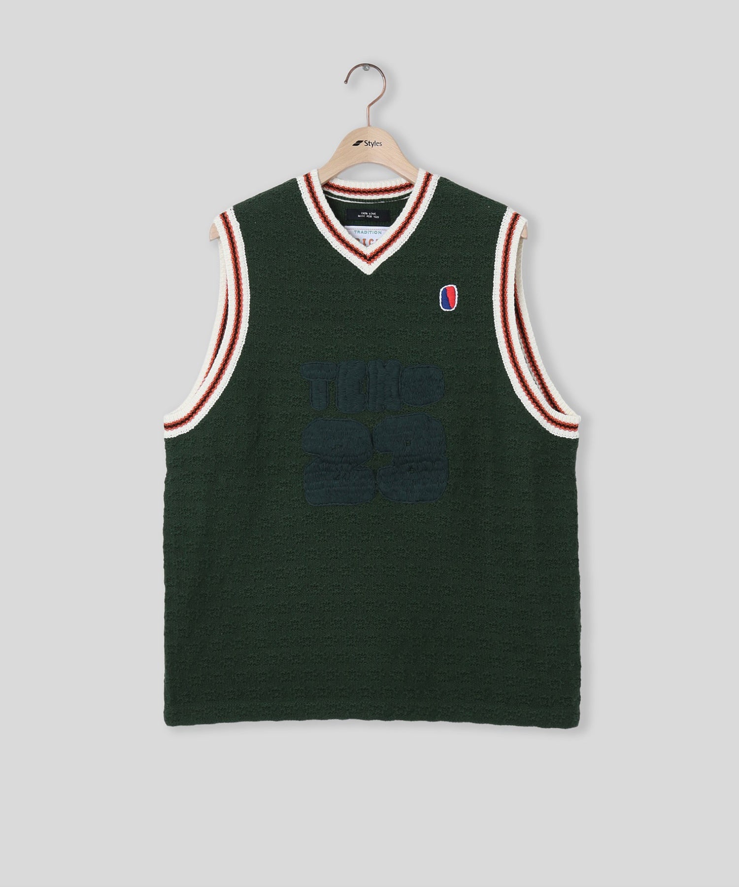 RICE NINE TEN/ライスナインテン/KNITTING BASKETBALL TANK TOP KN-BBTT