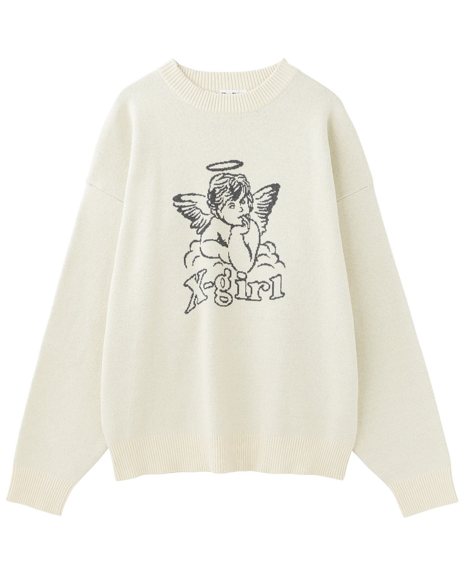 ANGEL JACQUARD KNIT TOP