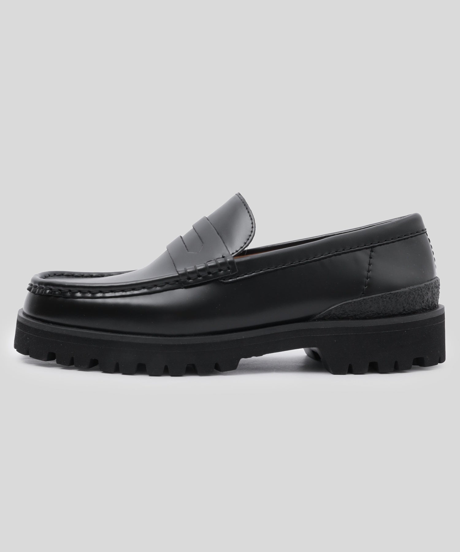 CLARKS/クラークス/Yukoner Penny Black Leather 26185705