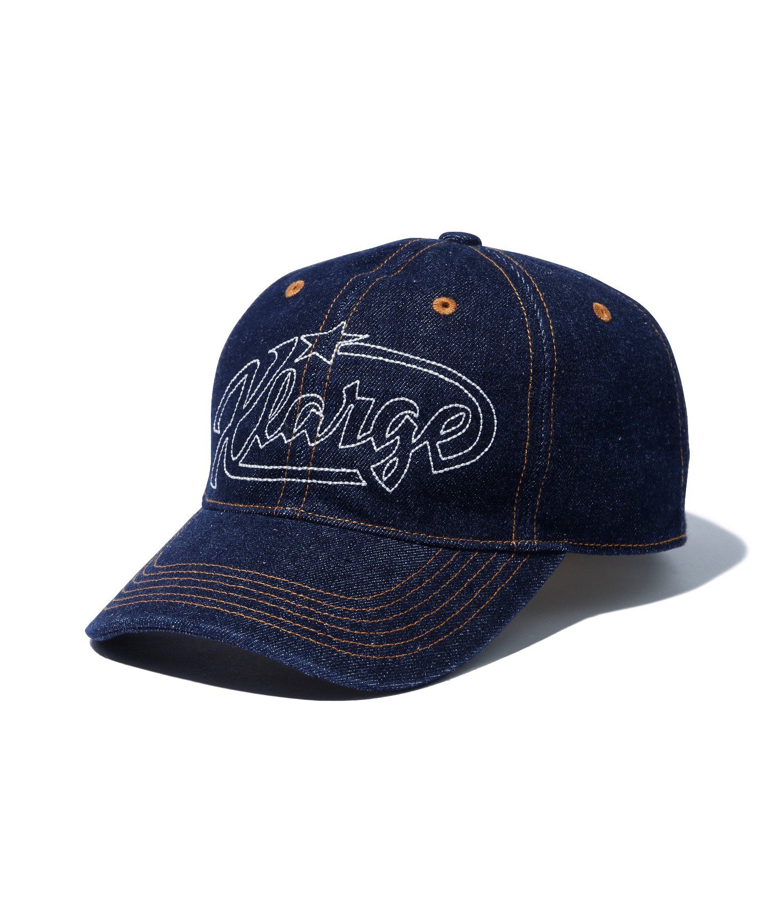 STAR LOGO DENIM CAP