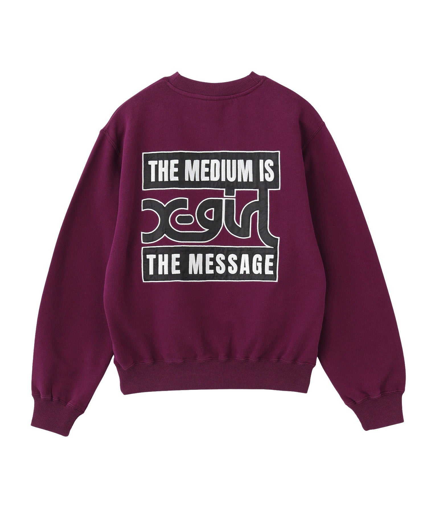 BOX AND MILLS LOGO PATCH SWEATSHIRT