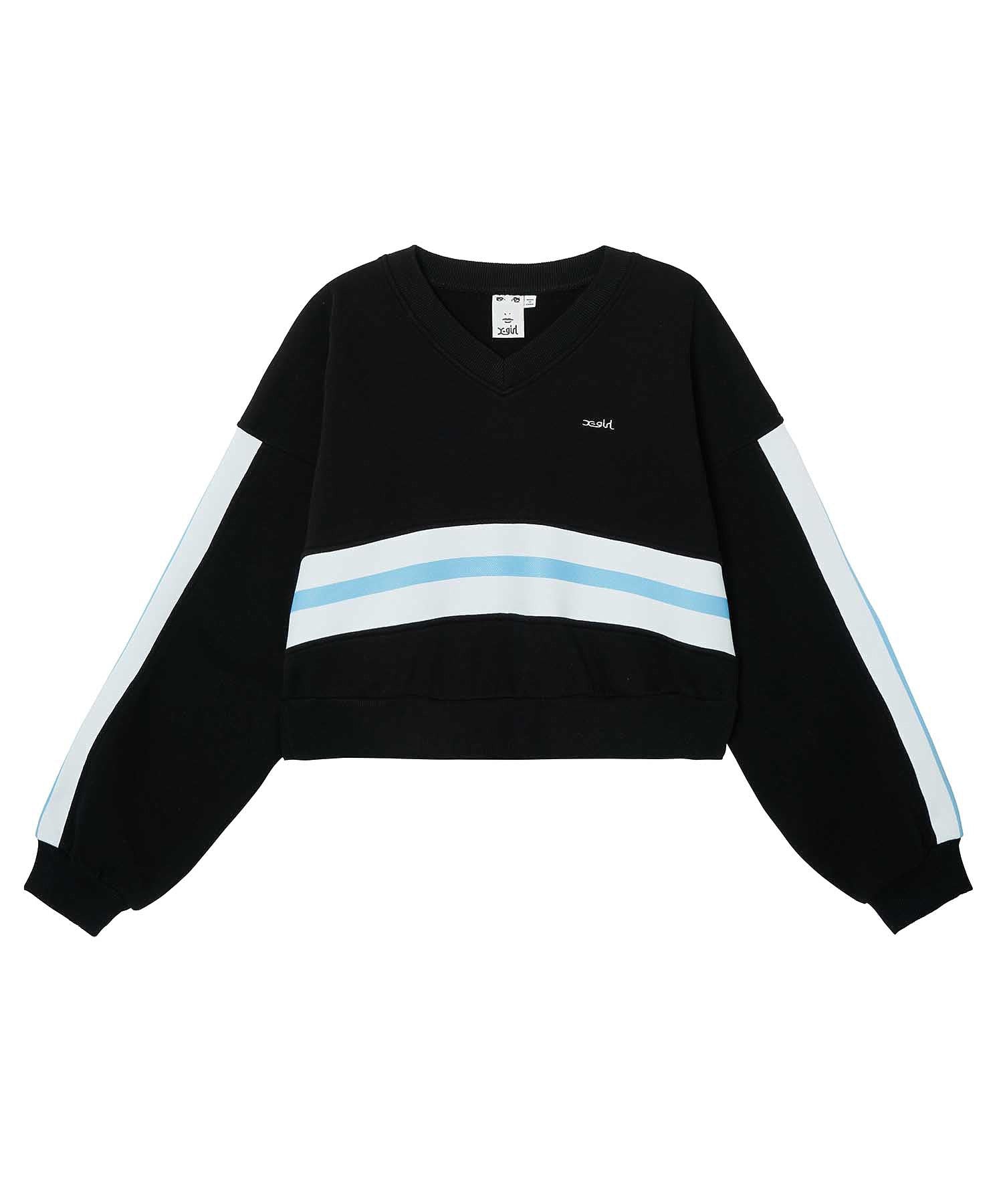 PANELED SWEAT TOP X-girl