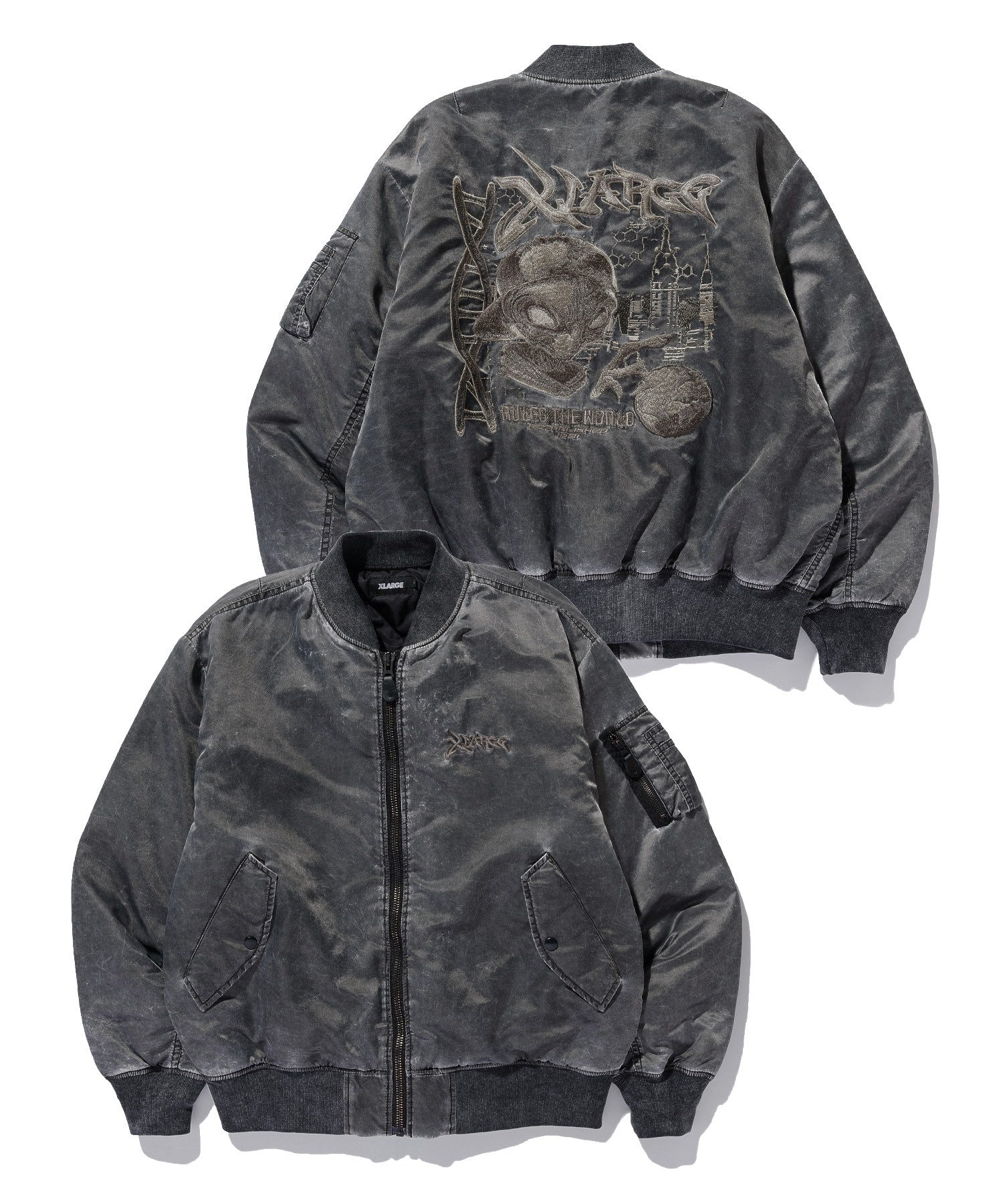 SNOW WASH MA-1