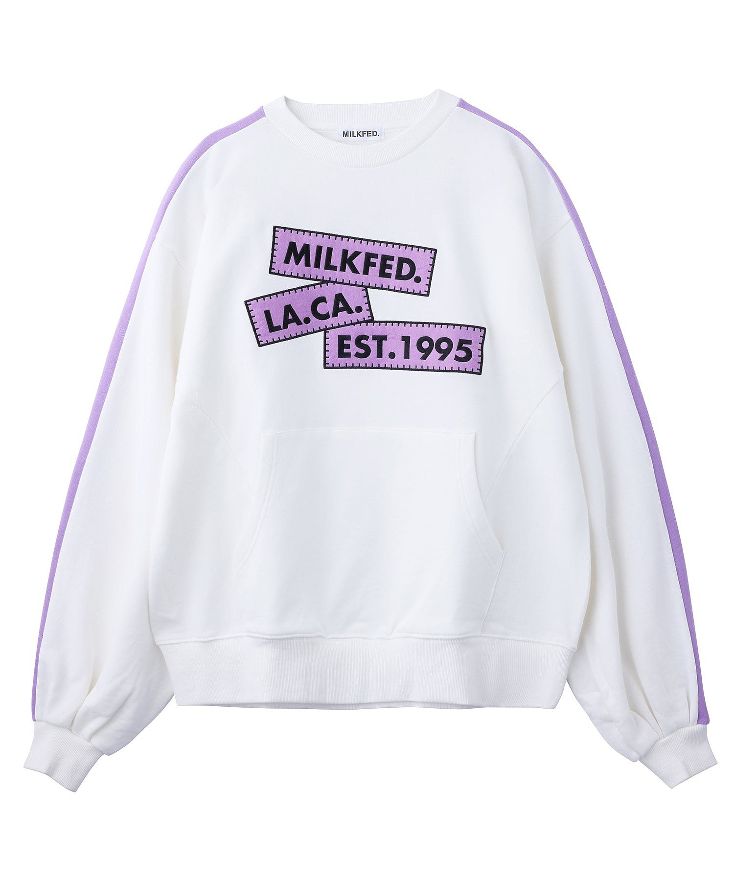 LINE SLEEVE SWEAT TOP MILKFED.