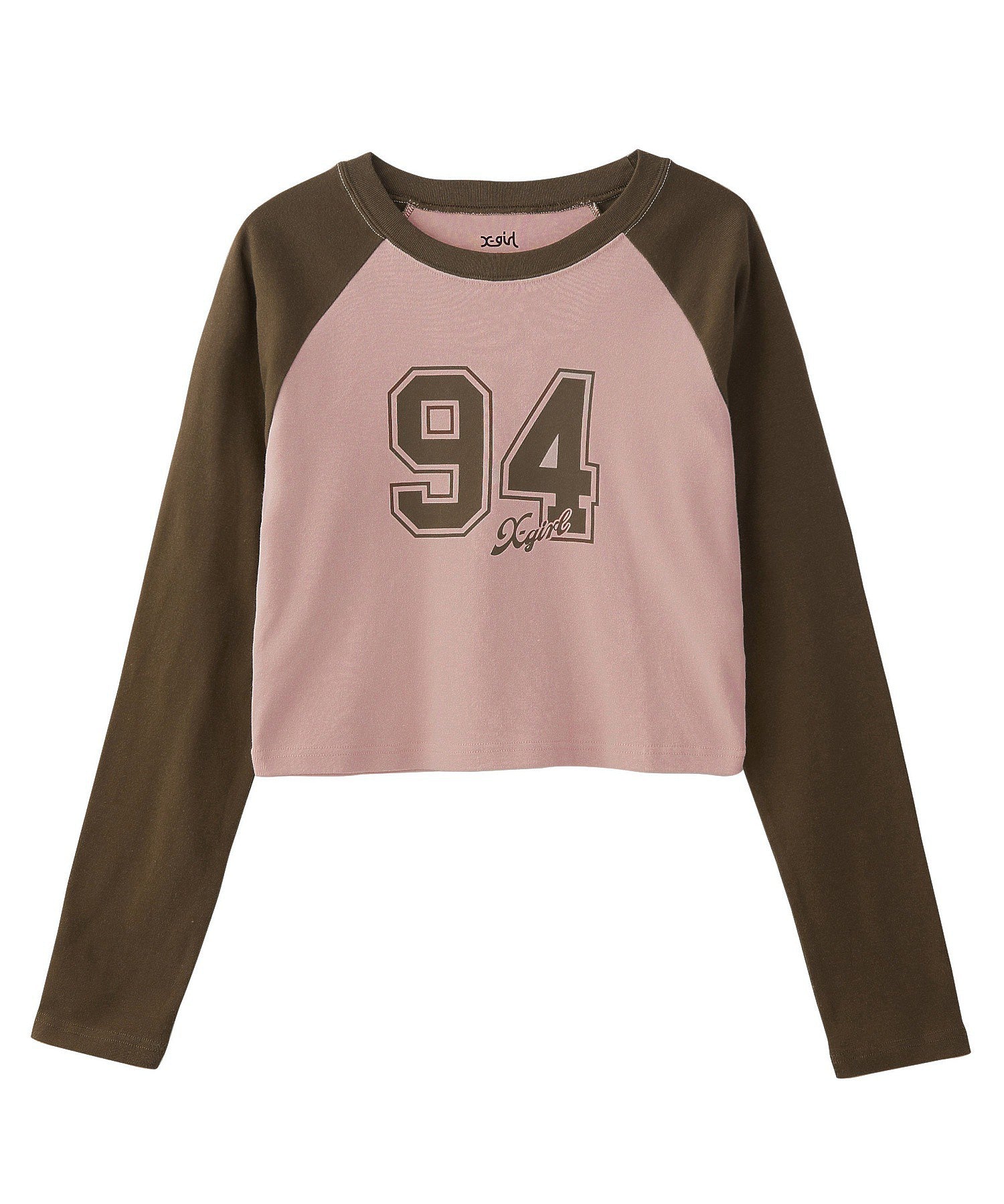 NUMBERING RAGLAN L/S BABY TEE