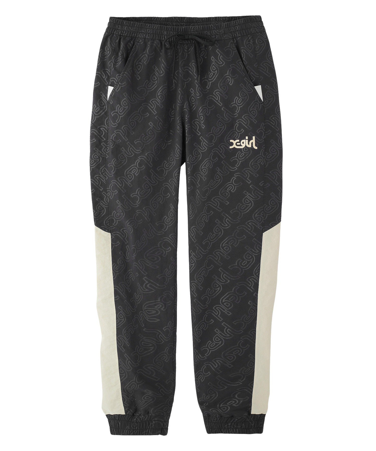 EMBOSSED WIND UP PANTS