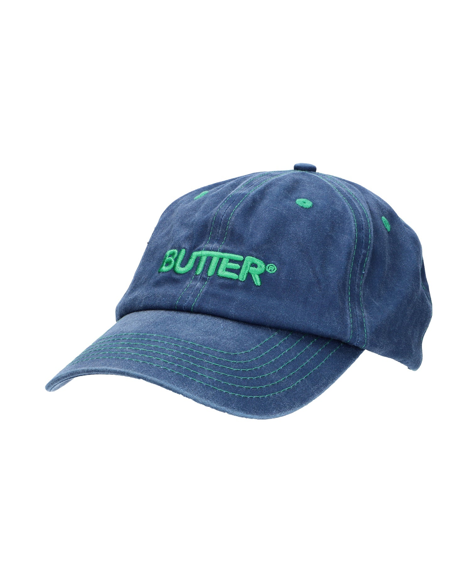 BUTTER/バター/Rounded Logo 6 Panel Cap