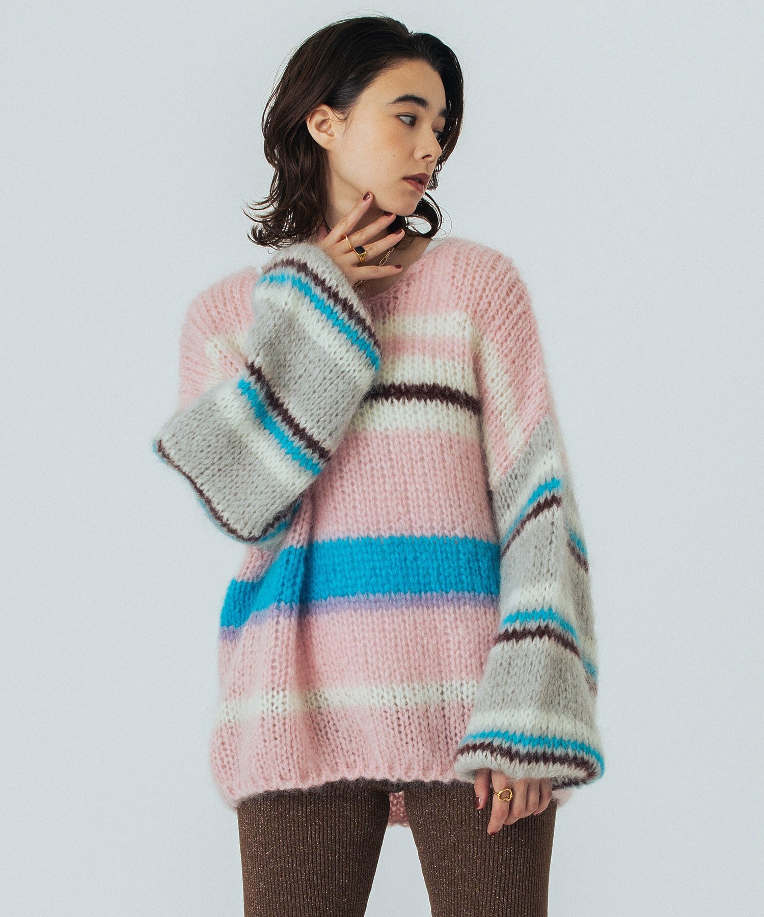 mici/CHUNKY SWEATER