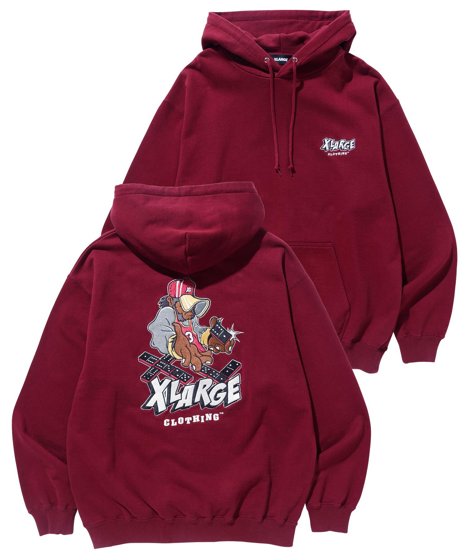 GOING FOR BROKE PULLOVER HOODED SWEAT XLARGE
