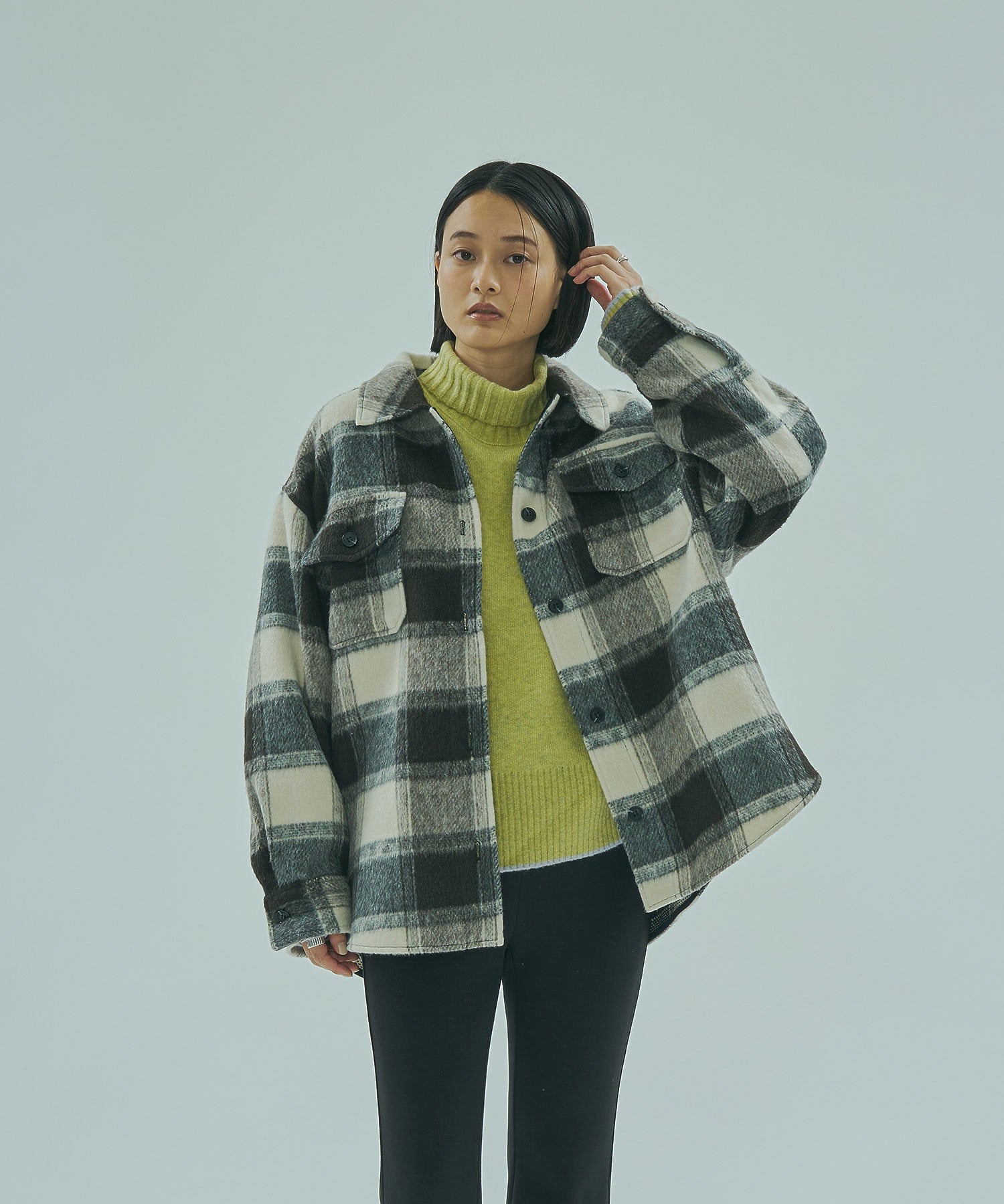 SHAGGY CHECK SHIRT