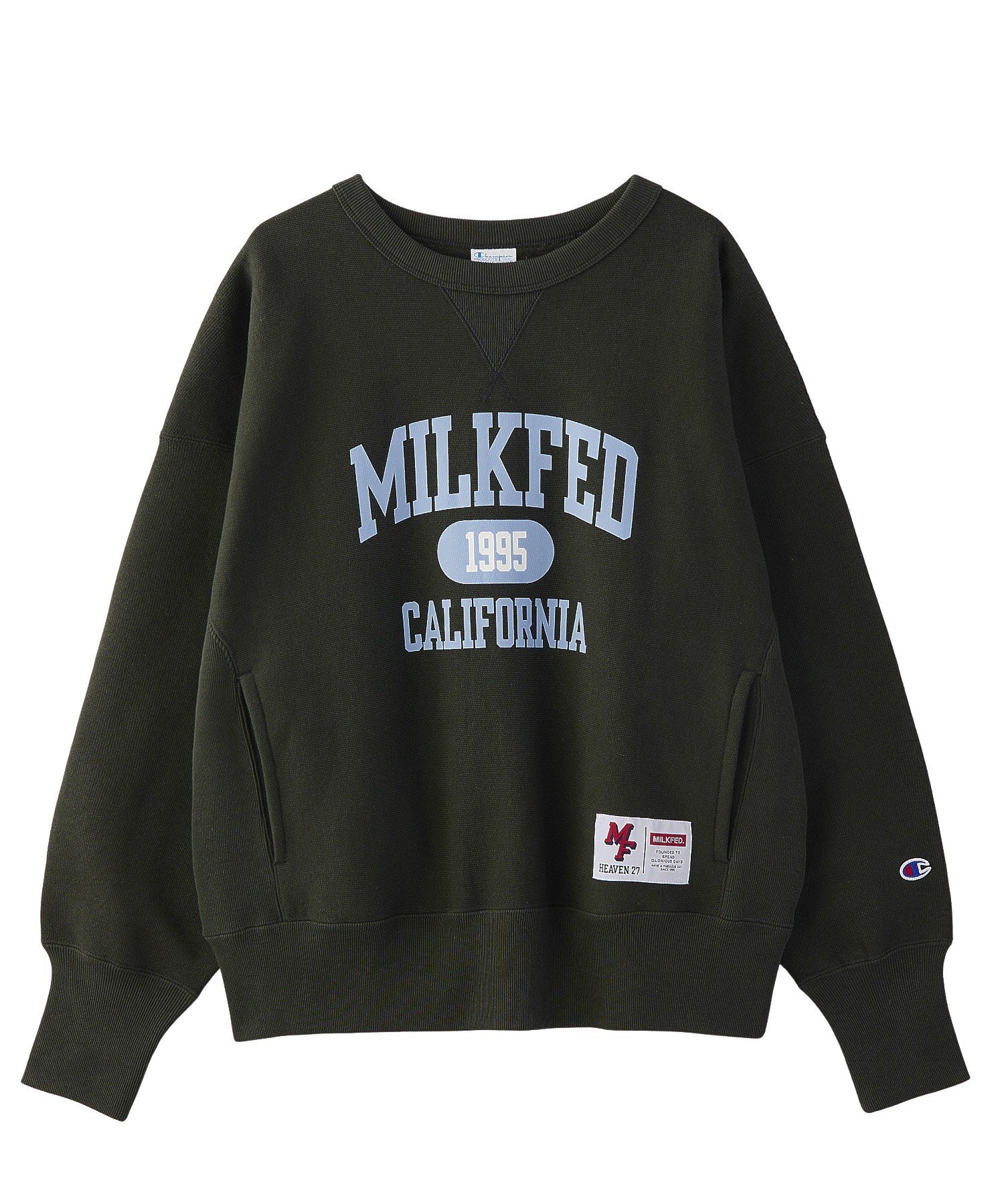 MILKFED.×CHAMPION SWEAT TOP