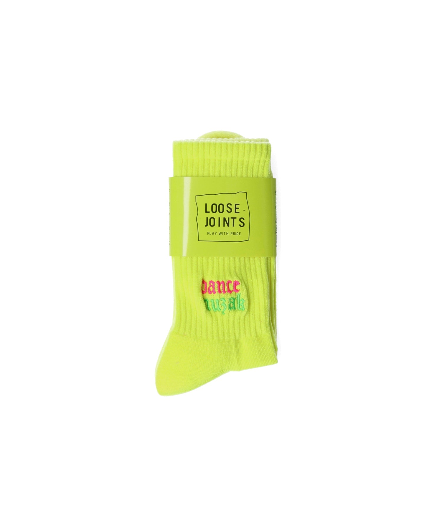 LOOSE JOINTS/ルーズジョインツ TOMOO GOKITA-dance muzak RIB SOCKS LS24SK017TG