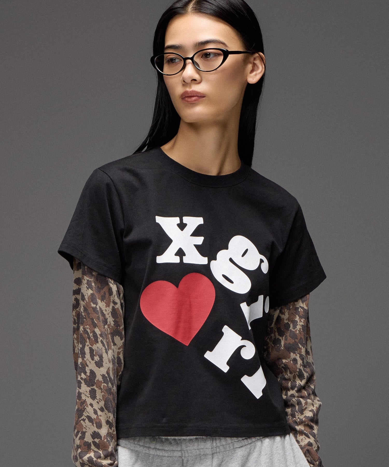 LAYERED STYLE L/S COMPACT TEE