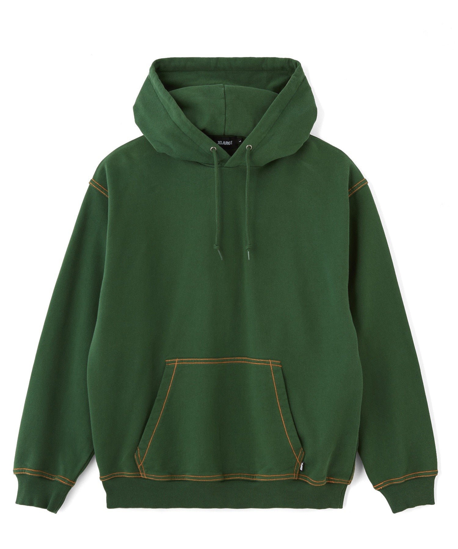 CONTRAST STITCH HOODED SWEATSHIRT