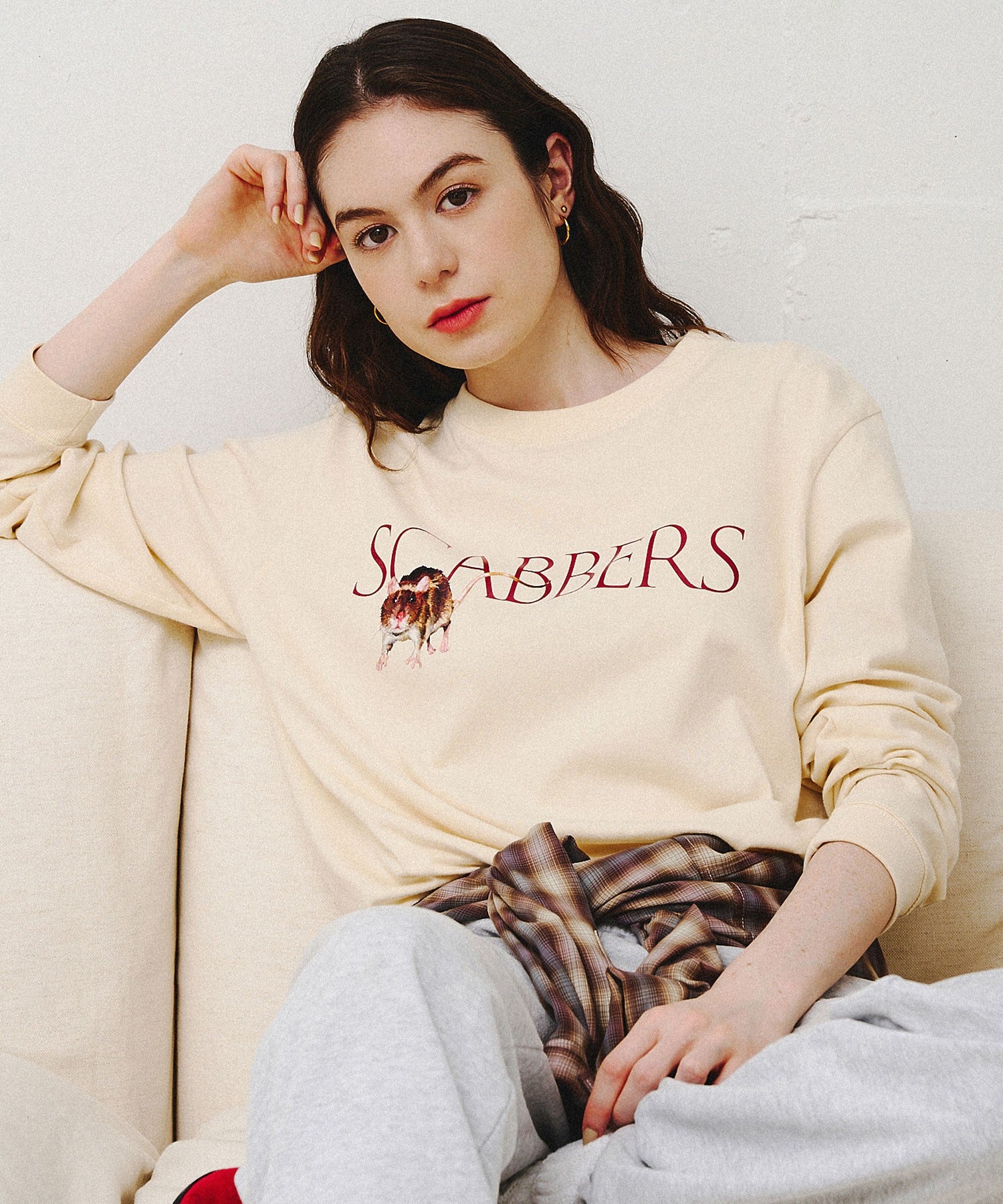 【Sサイズ・Mサイズのみ期間限定受注生産】COLSUN/CROOKSHANKS L/S TEE