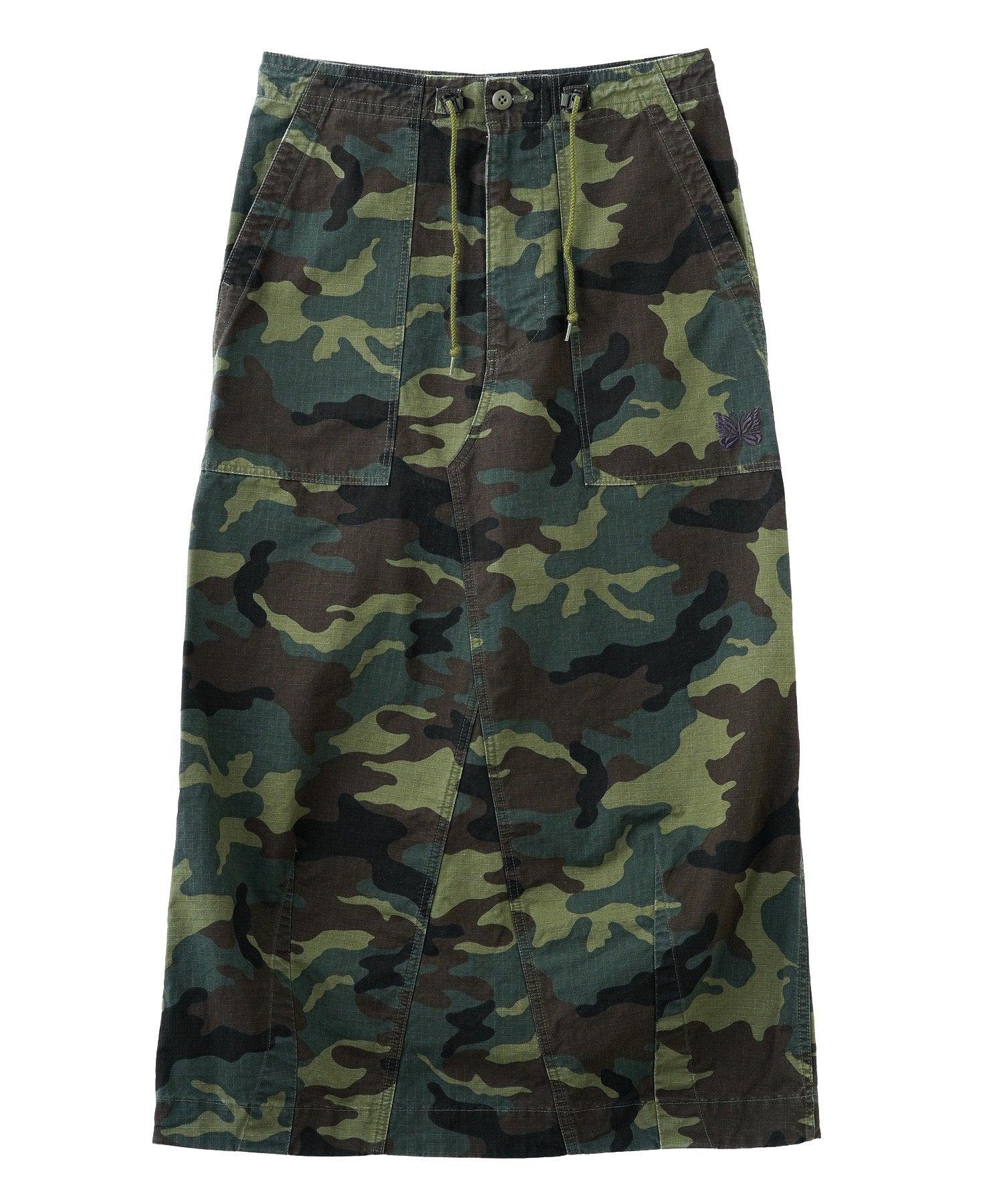 NEEDLES/Sting Fatigue Skirt-Cotton Ripstop/camo