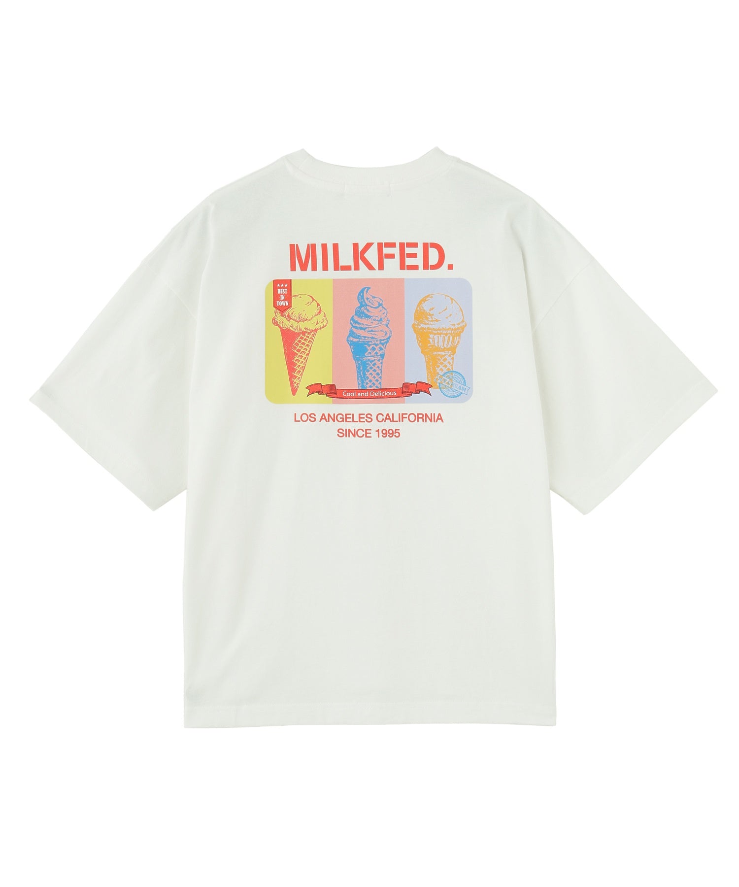 TRIPLE ICE CREAM WIDE S/S TEE