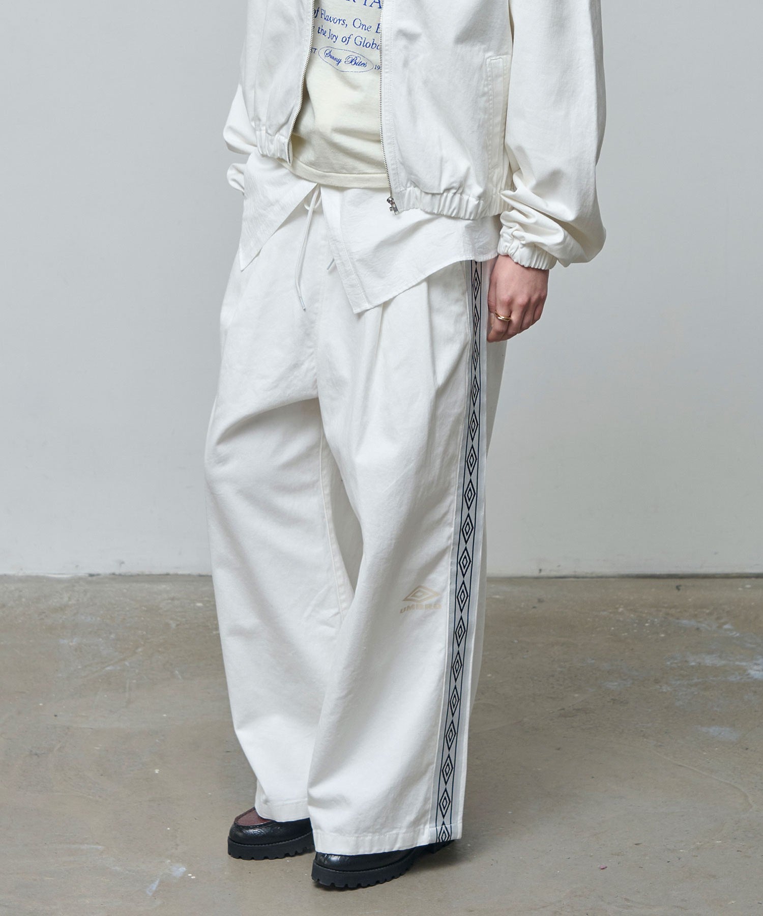 UMBRO/DENIM WIDE PANTS