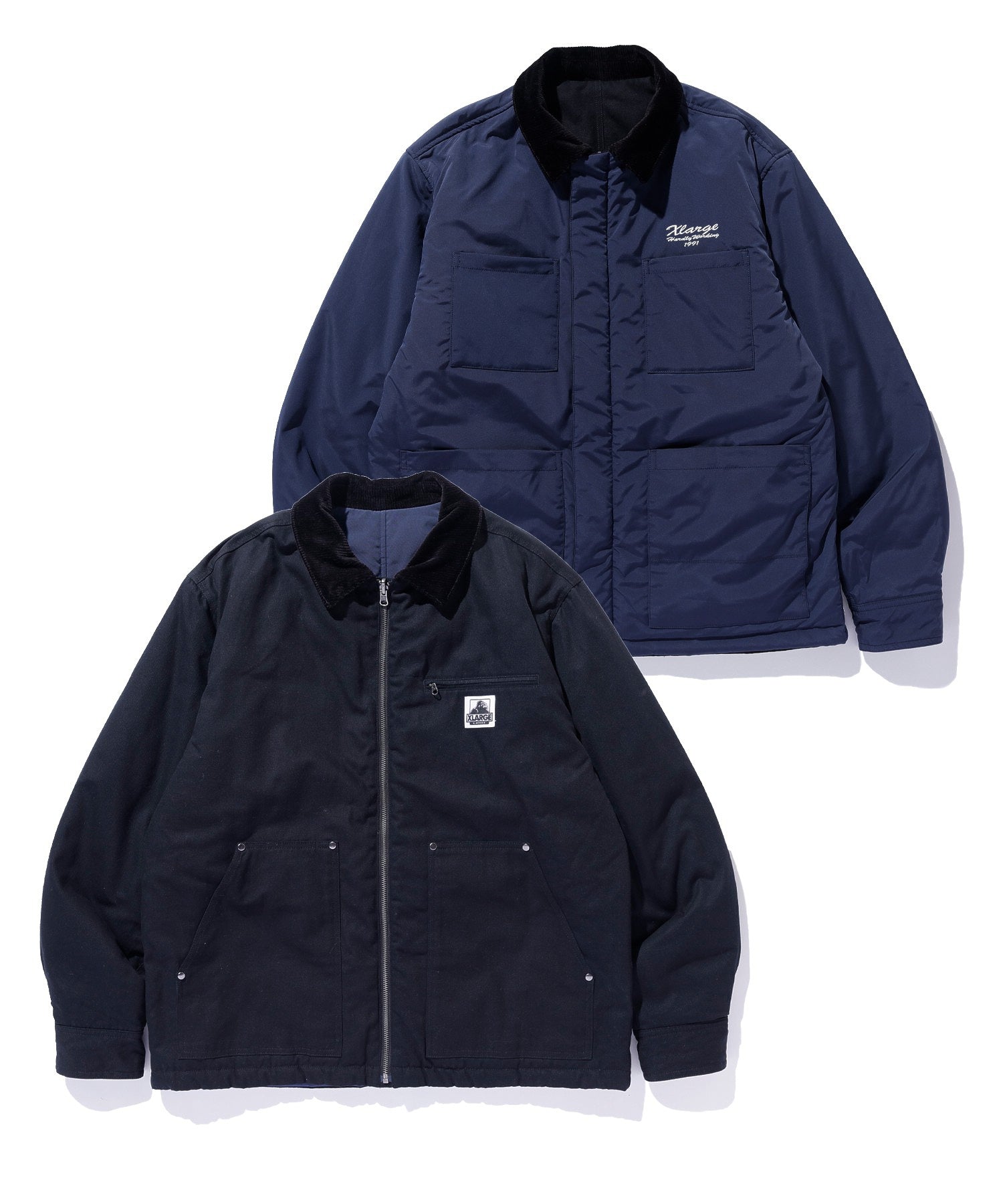 REVERSIBLE WORK JACKET