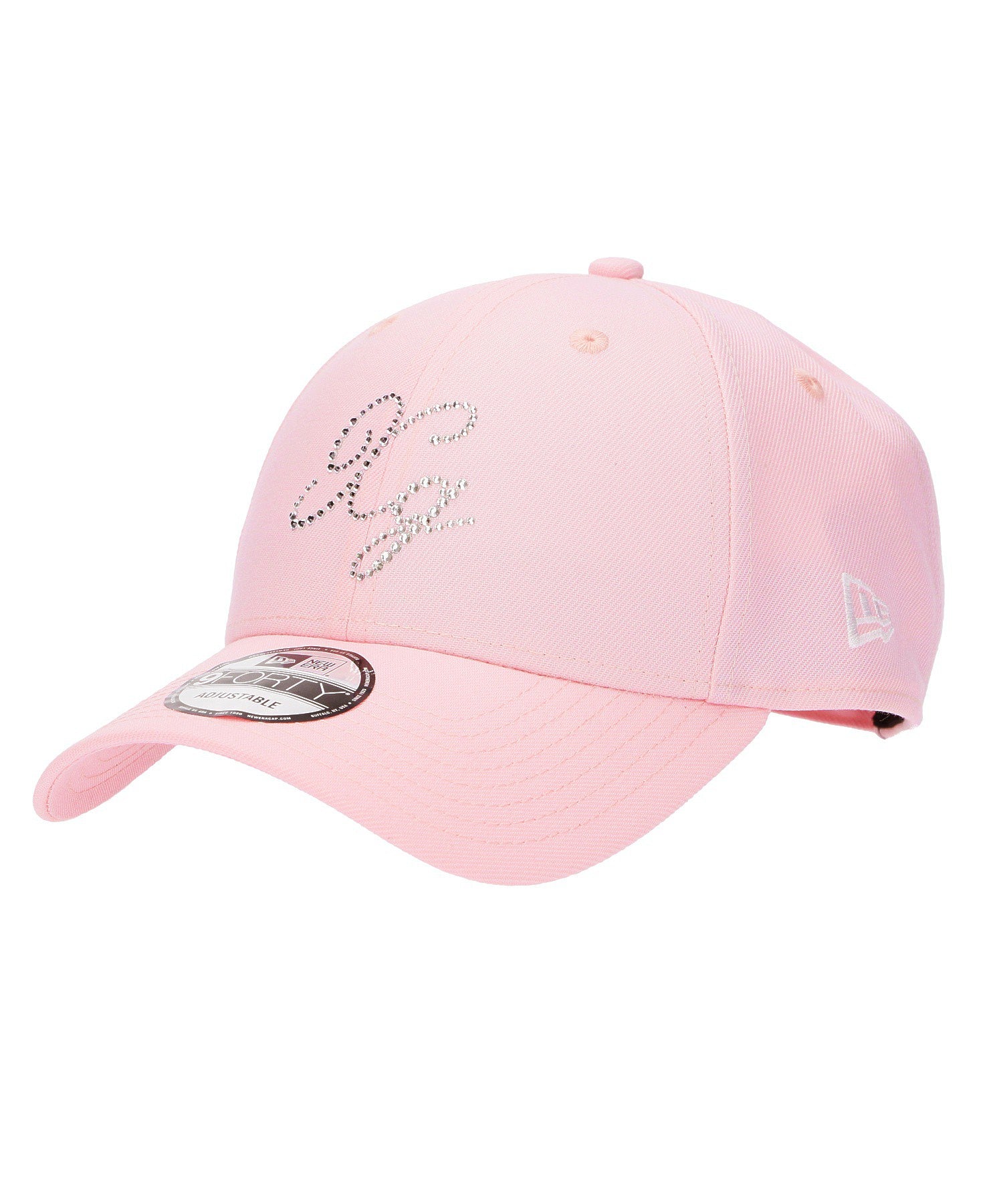 X-girl × NEW ERA(R) 9FORTY RHINESTONE LOGO CAP