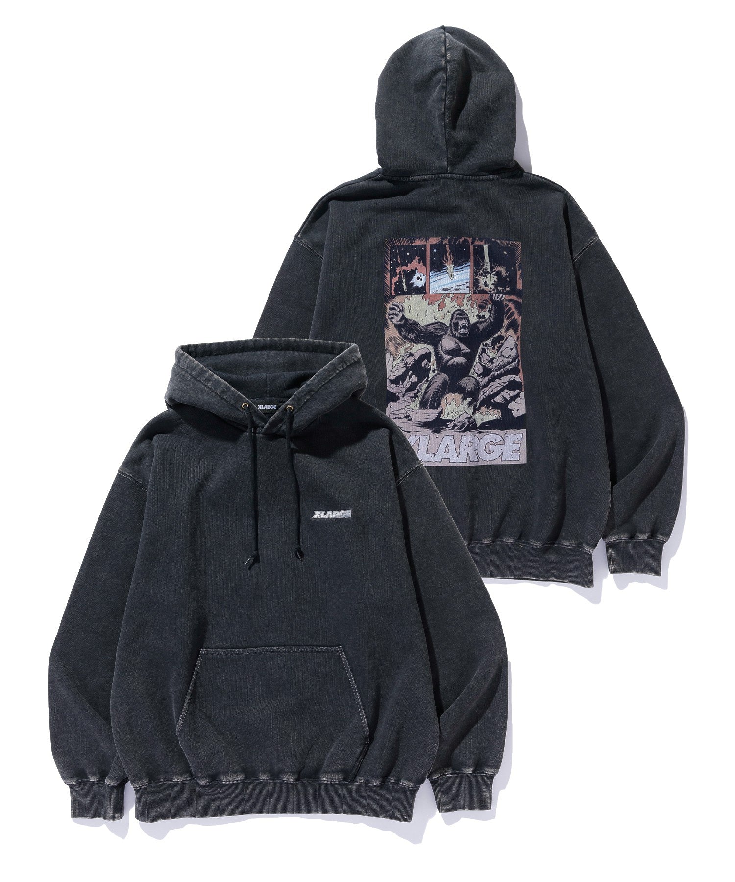 XLARGE COMIC TWO HOODED SWEATSHIRT
