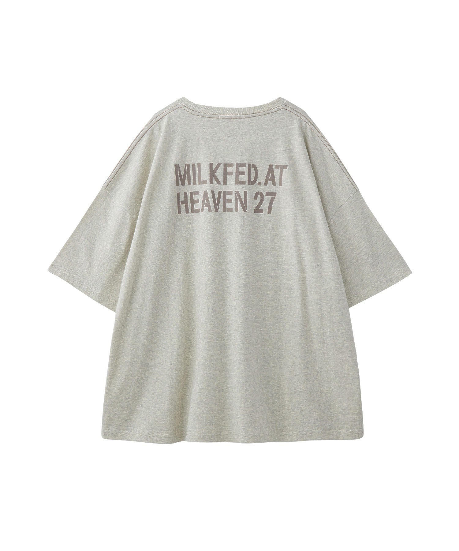 MILKFED. AT HEAVEN27 SUPER BIG S/S TOP