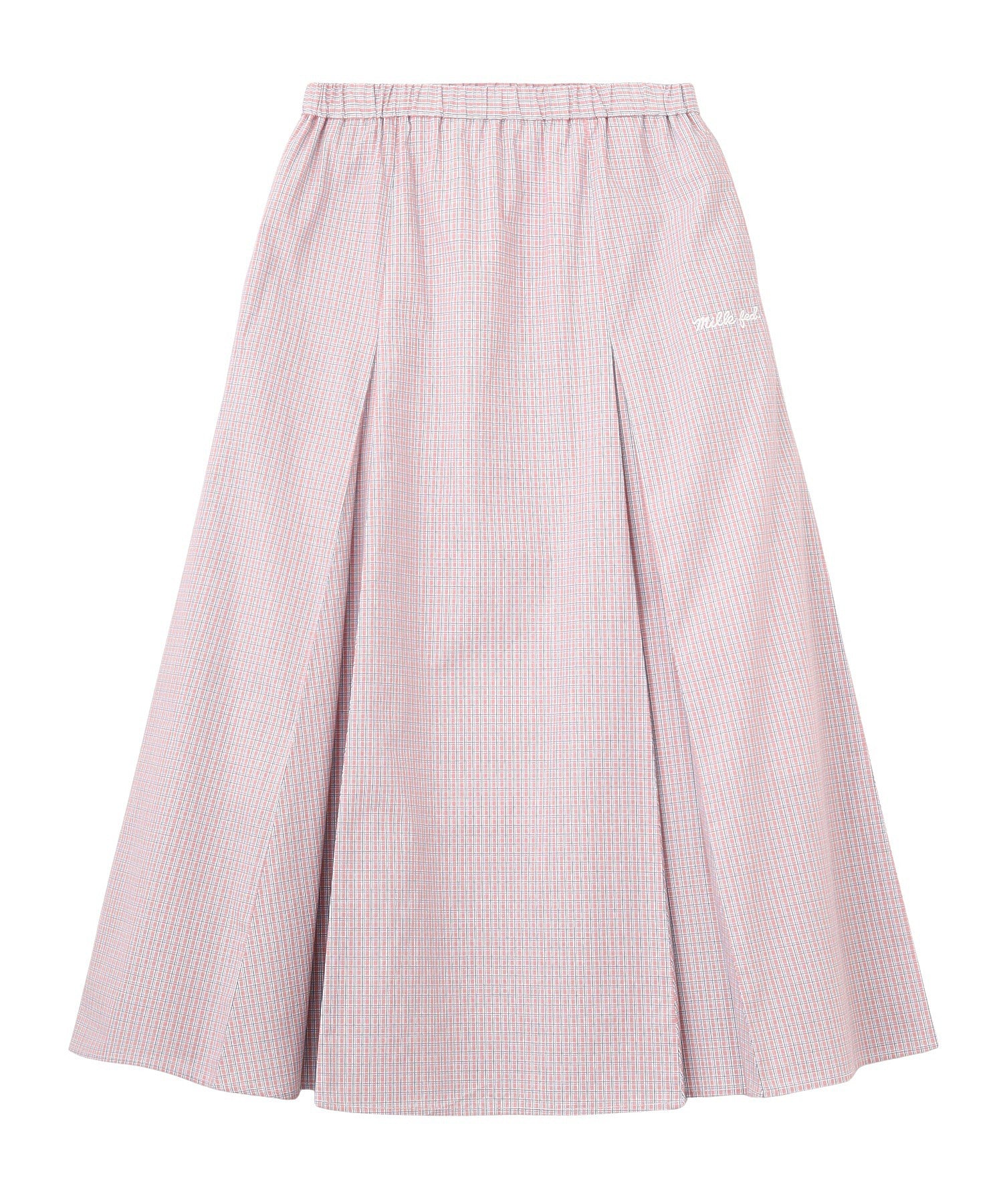 PLAID PATTERN LONG SKIRT