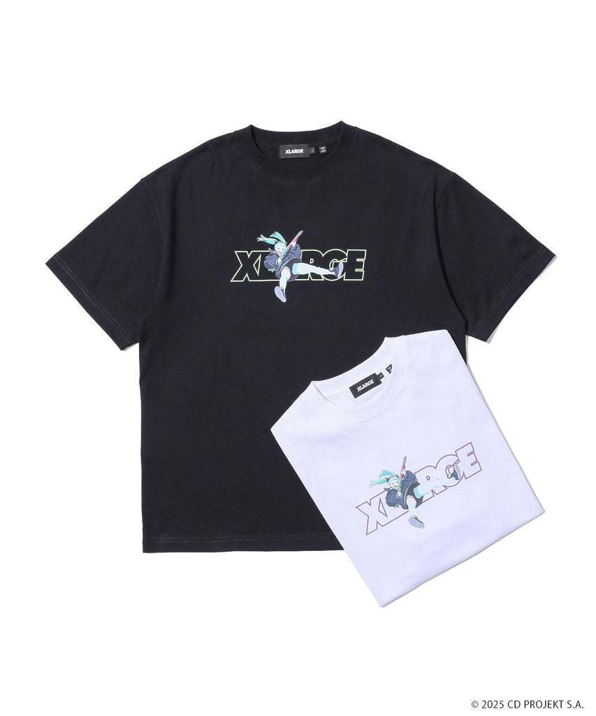 XLARGE×CYBERPUNK: EDGERUNNERS S/S TEE REBECCA – calif