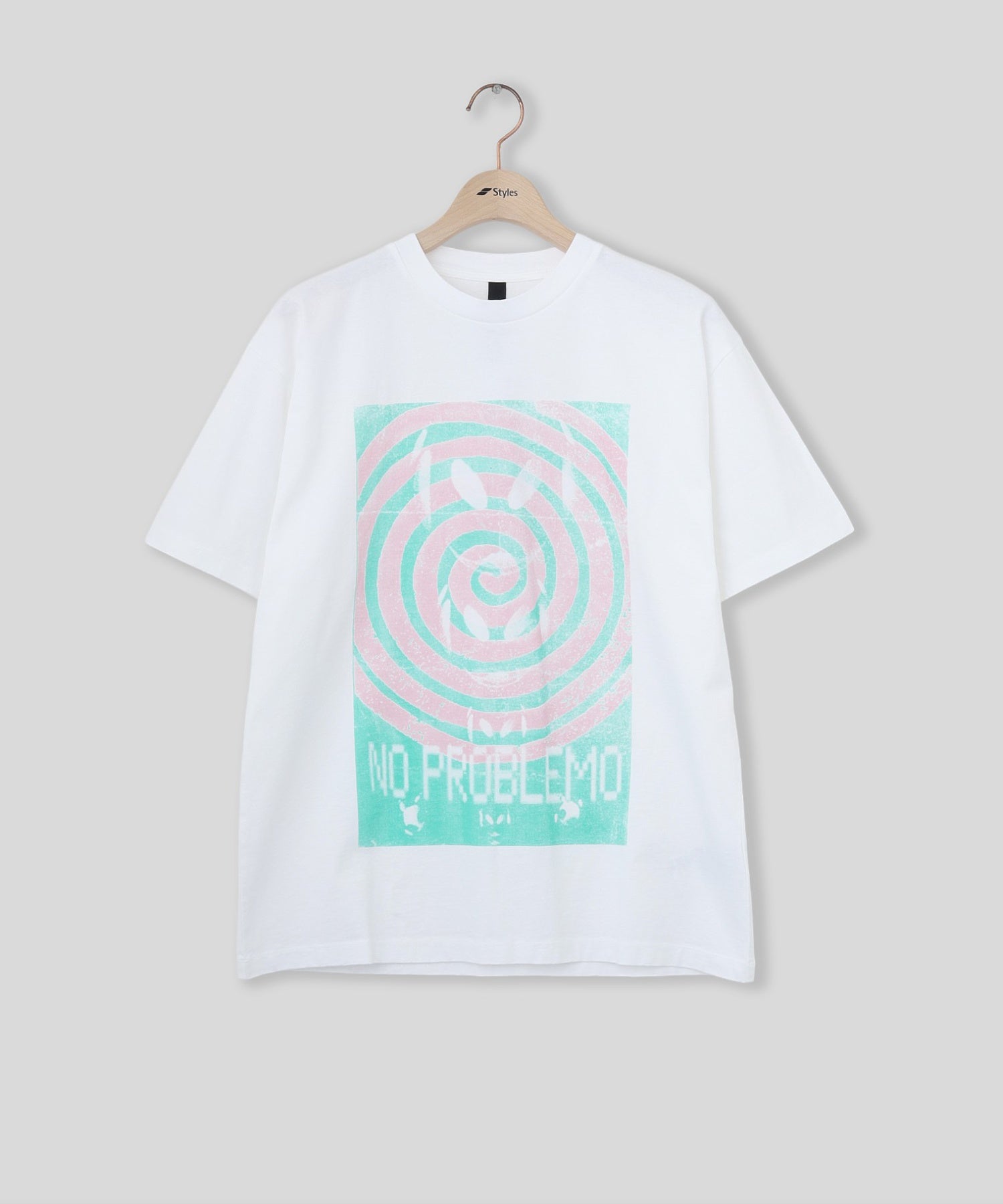 NO PROBLEMO/ノープロブレモ/Spiral SS Tee NP60026