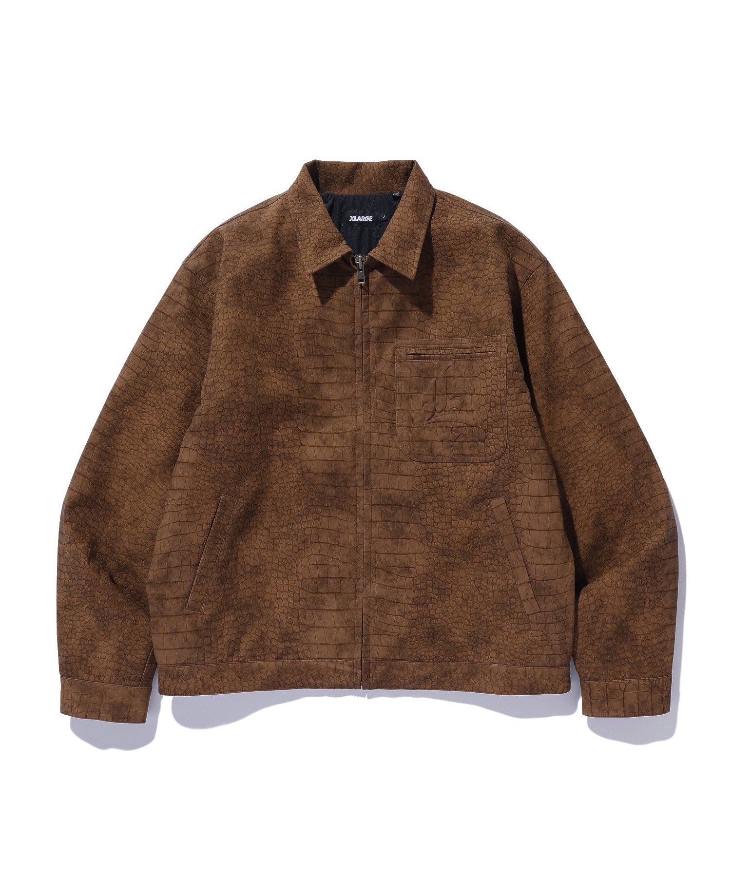 CROC SUEDE JACKET